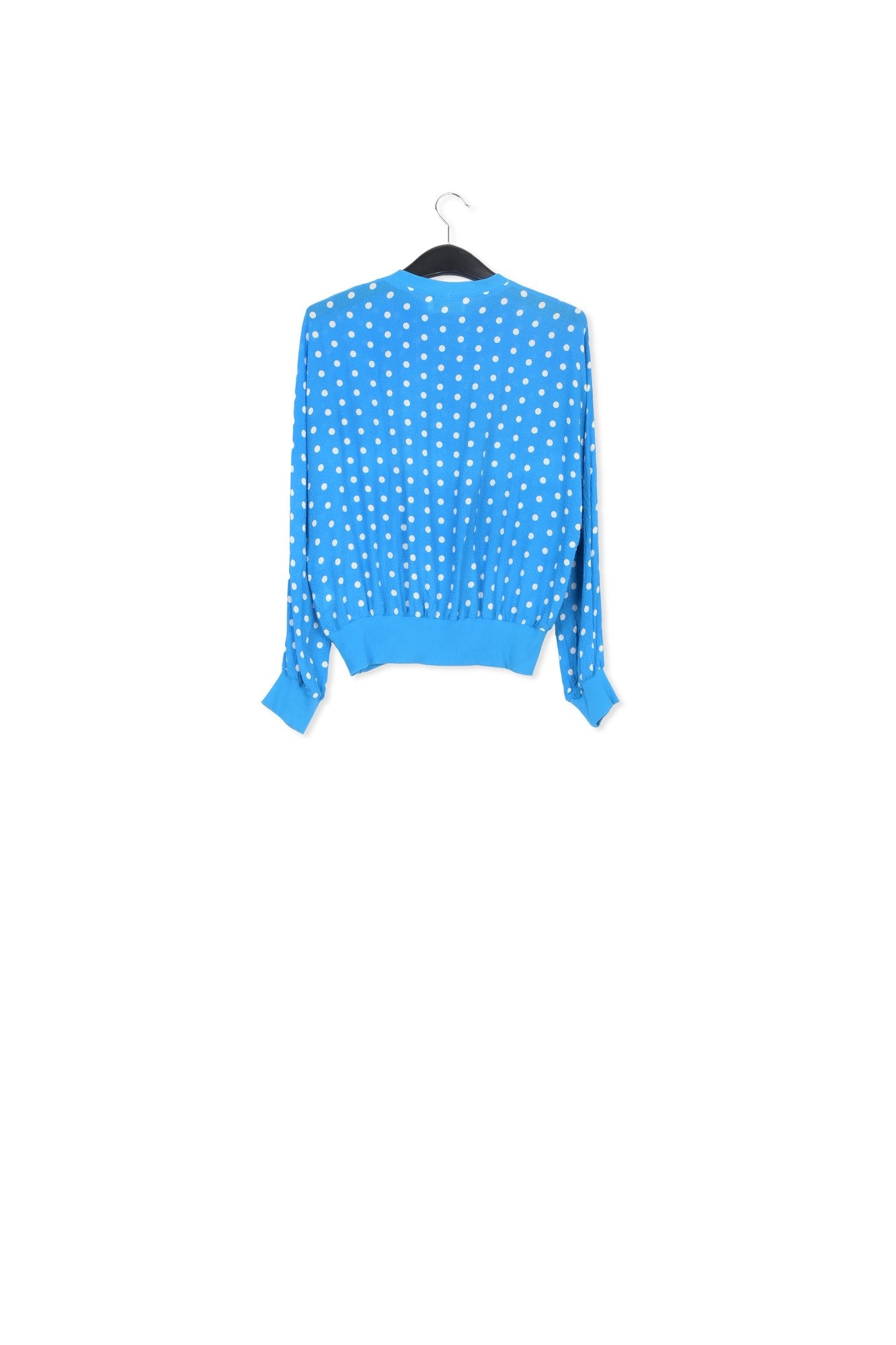 Top ample bleu à pois blancs RE—SSENTIEL | Essentiel second hand