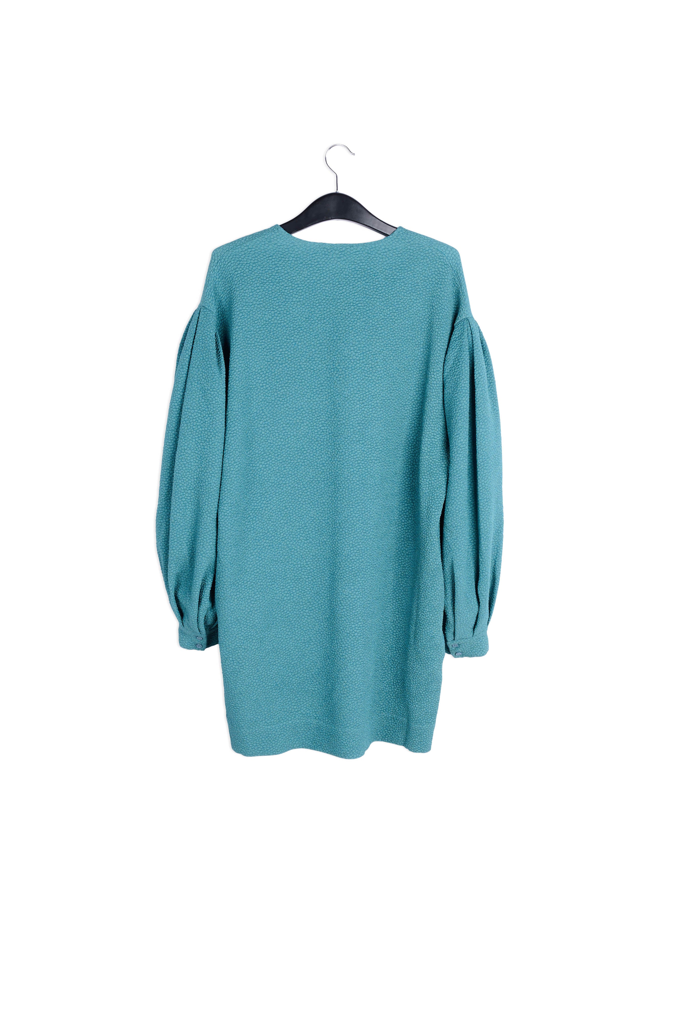 Saliegroene mini-jurk RE—SSENTIEL | Essentiel second hand