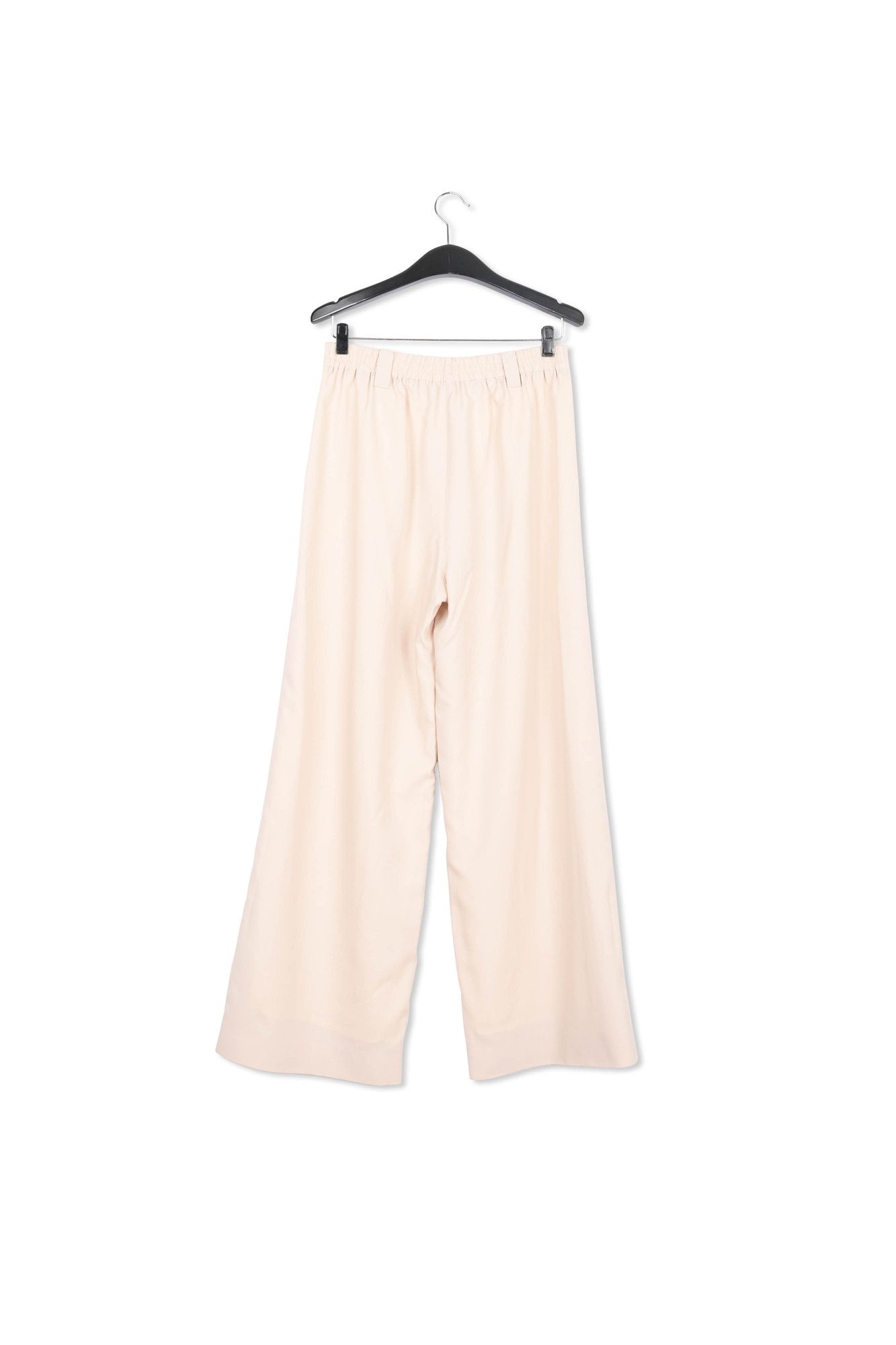 Ecru wide-leg pants RE—SSENTIEL | Essentiel second hand