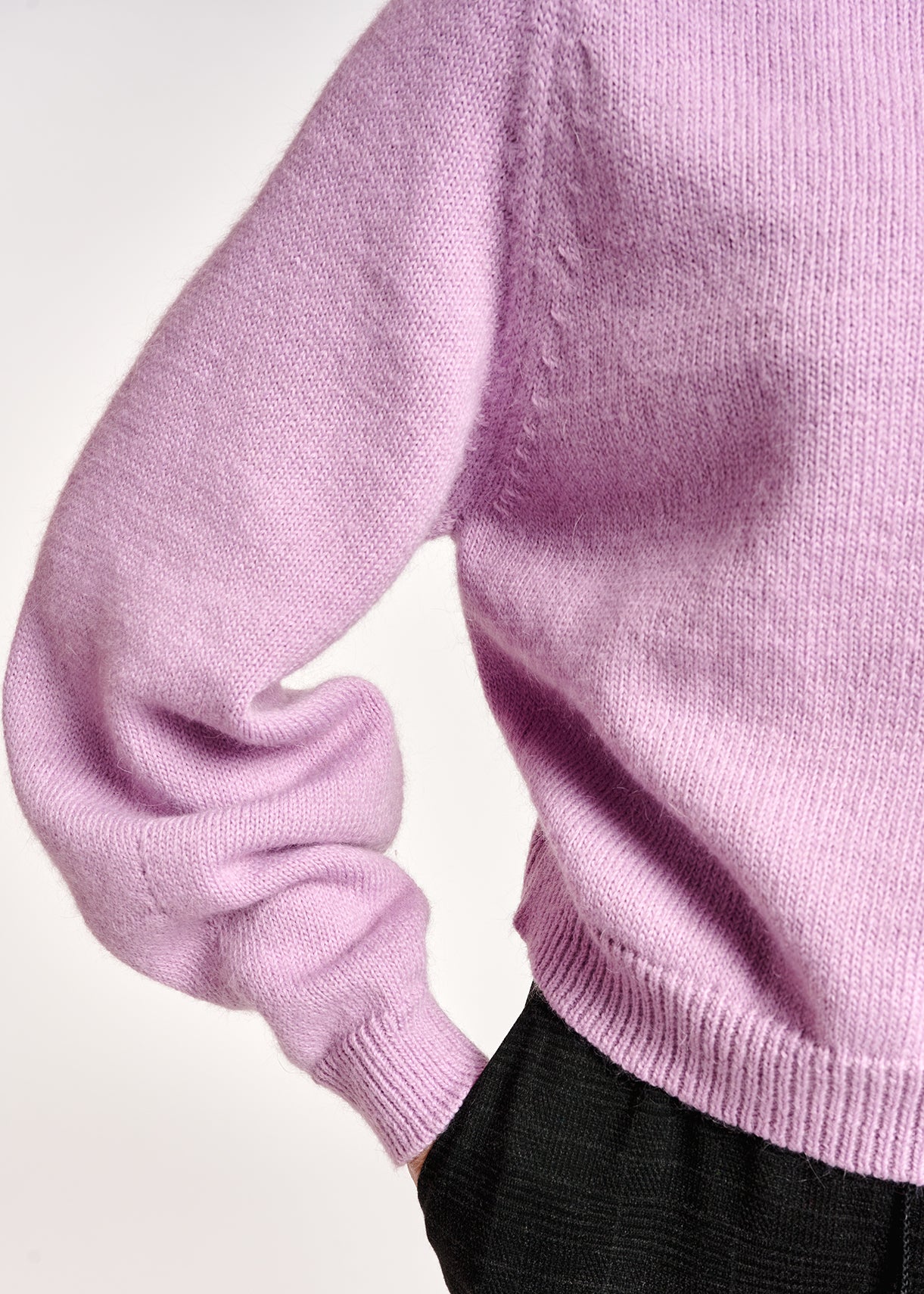 Pull lilas à coupe décontractée RE—SSENTIEL | Essentiel second hand