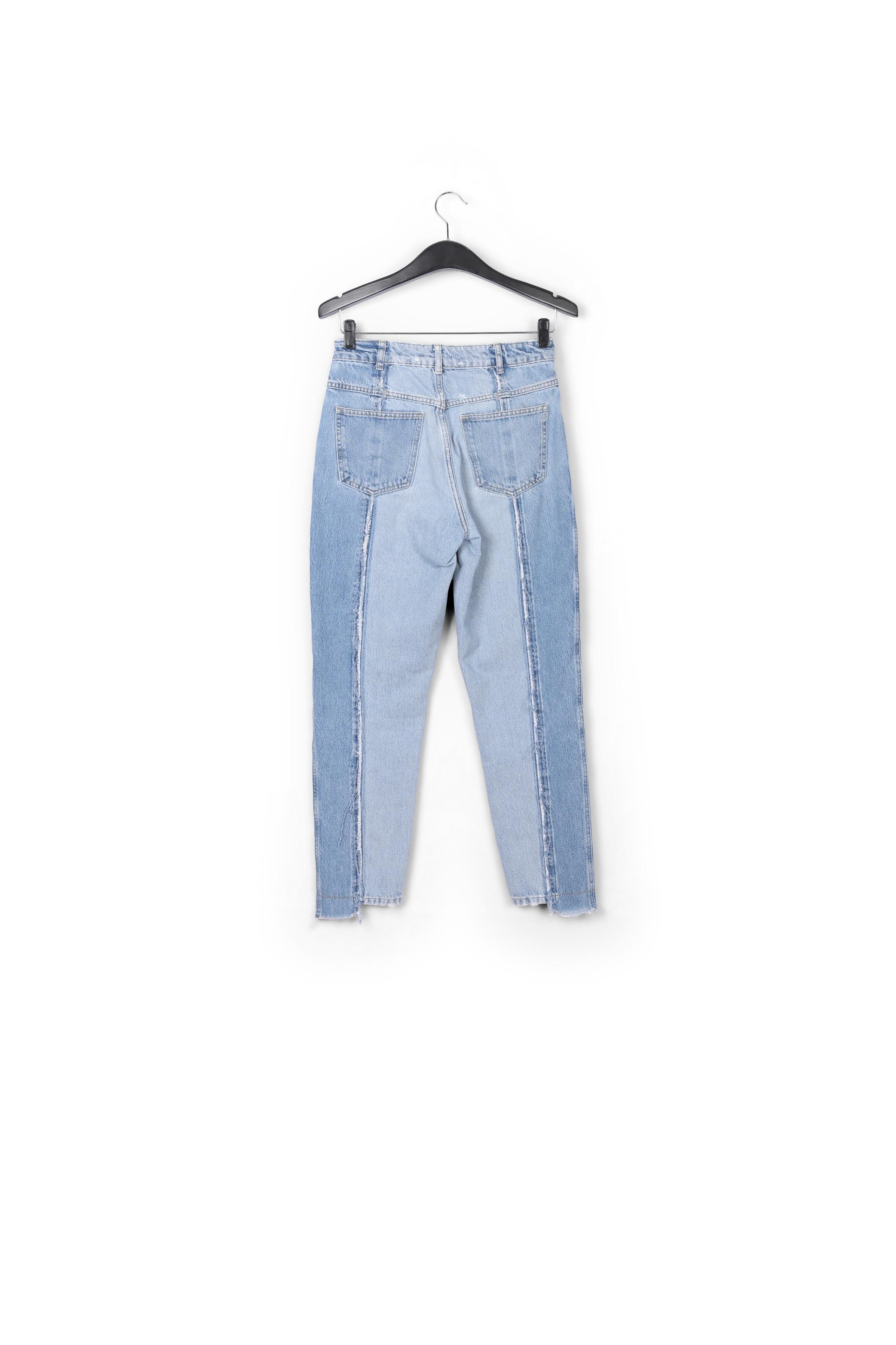Jean boyfriend bicolore effiloché RE—SSENTIEL | Essentiel second hand