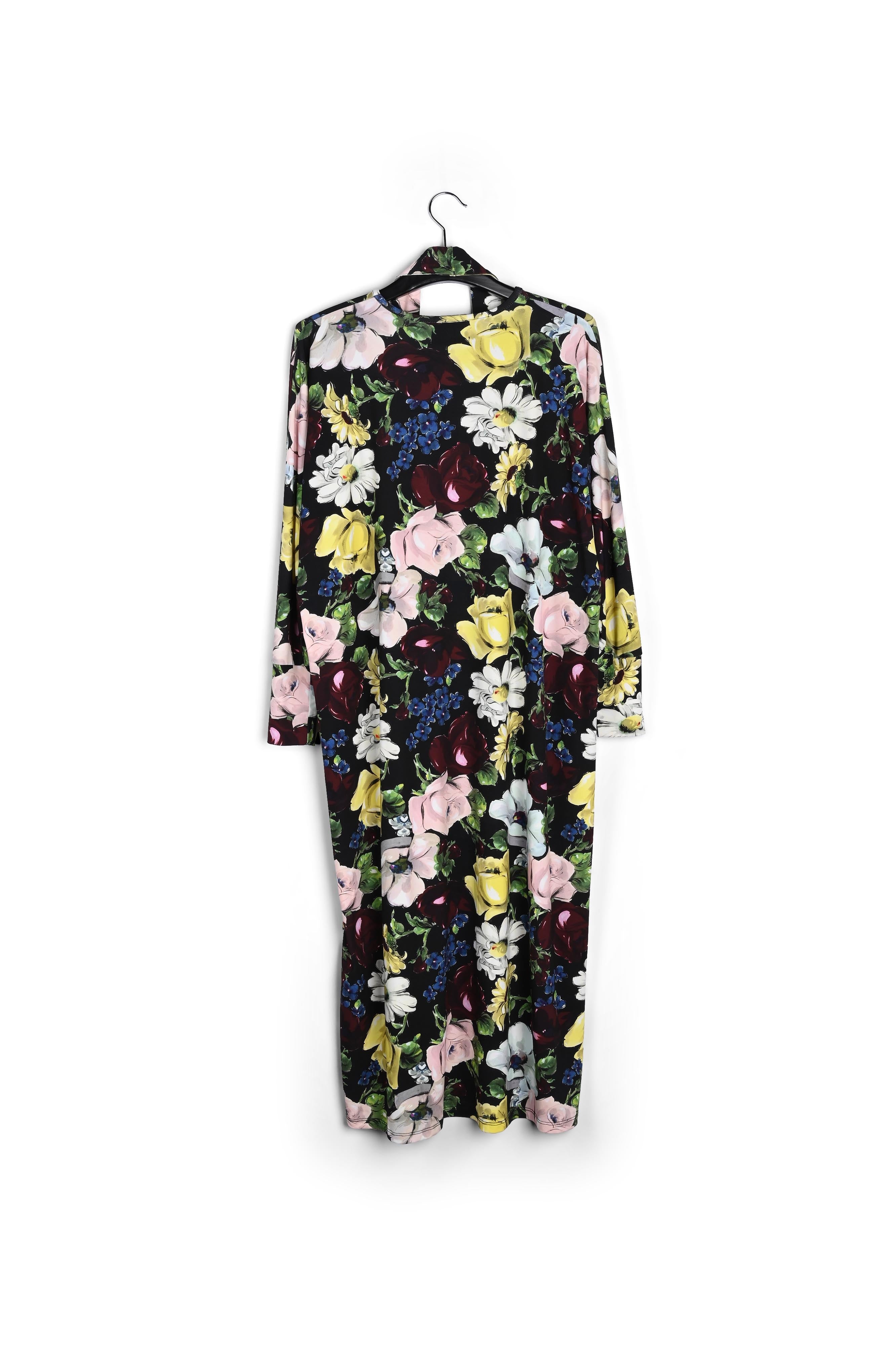 Floral print midi-length dress RE—SSENTIEL | Essentiel second hand