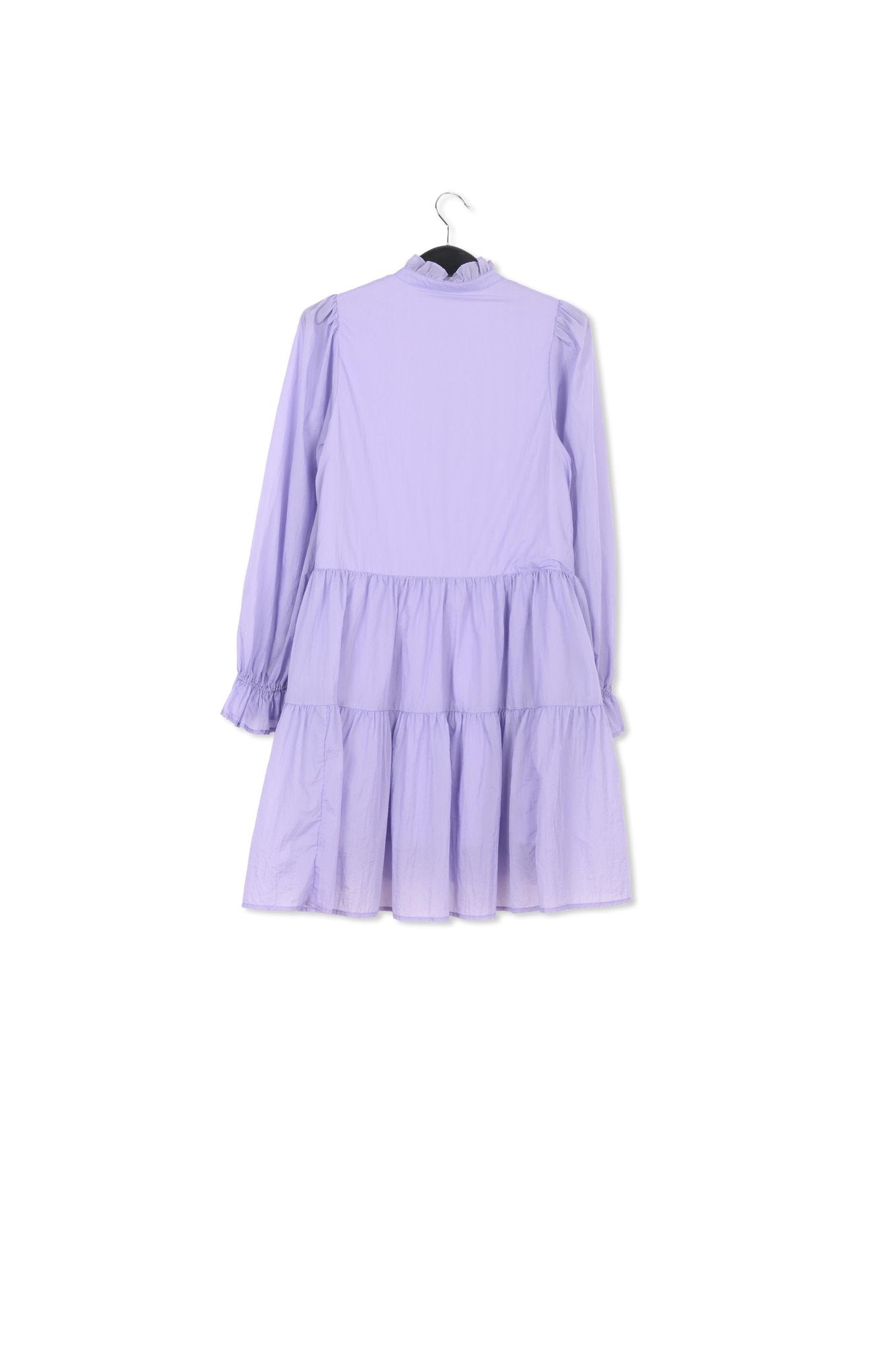 Mauve tiered mini dress RE—SSENTIEL | Essentiel second hand