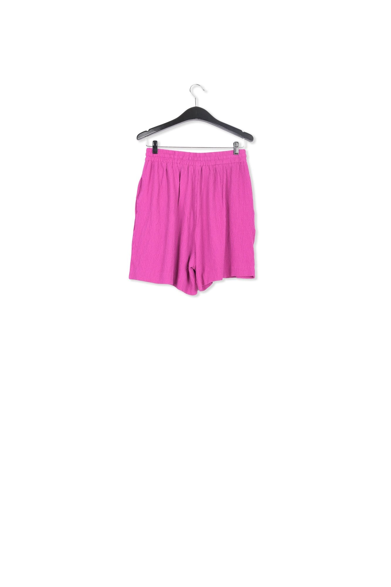 Purple seersucker shorts RE—SSENTIEL | Essentiel second hand