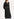 Black belted midi dress with holographic polka dots Faume - seconde main