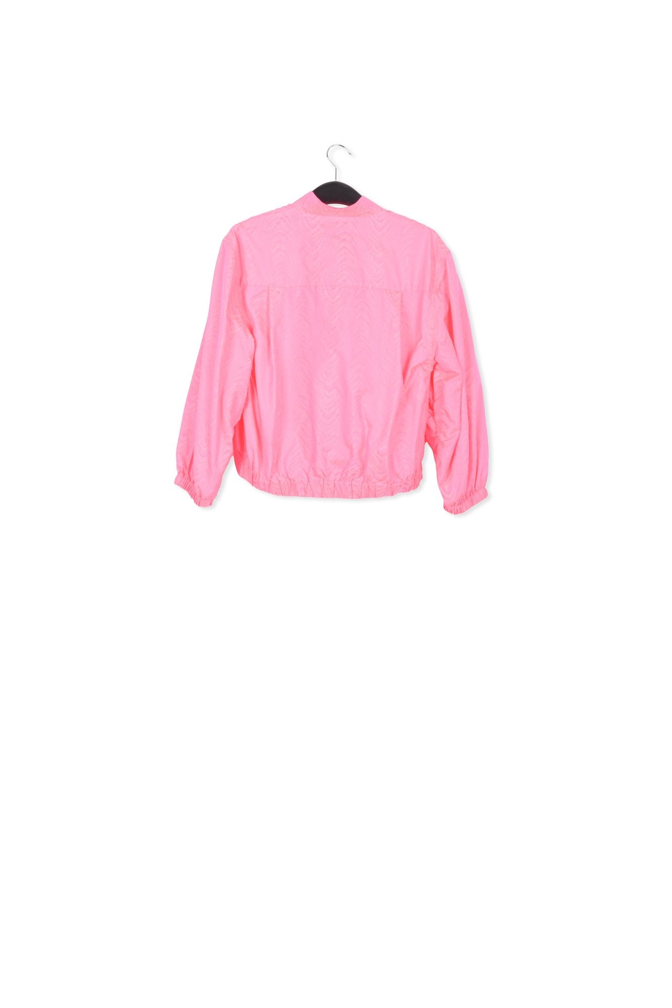 Blouson aviateur en jacquard rose néon RE—SSENTIEL | Essentiel second hand