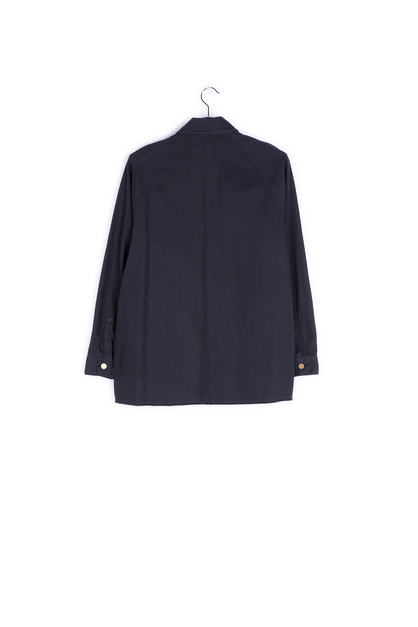 Black denim overshirt RE—SSENTIEL | Essentiel second hand