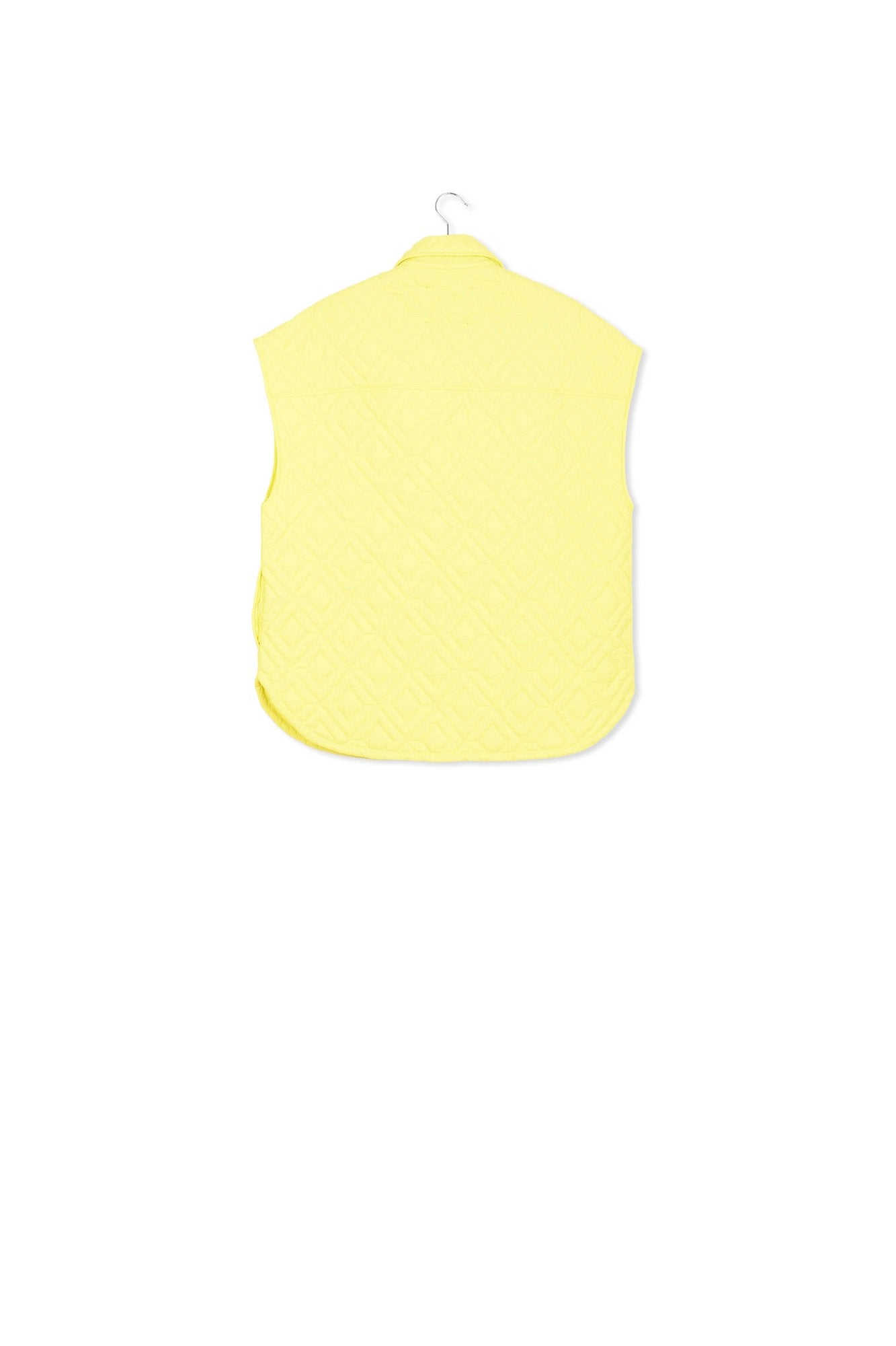 Yellow quilted vest RE—SSENTIEL | Essentiel second hand