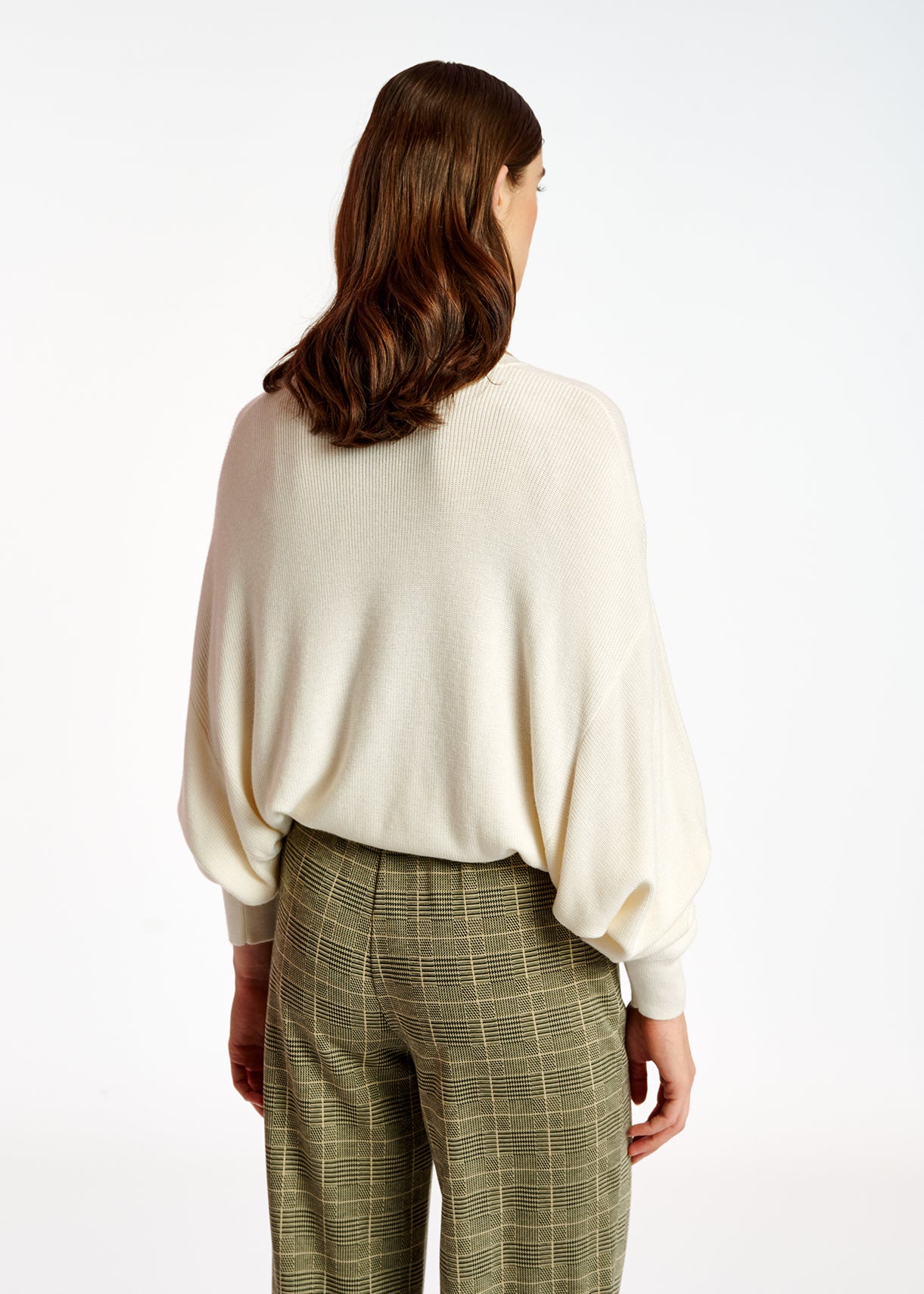 Pull oversize blanc cassé RE—SSENTIEL | Essentiel second hand