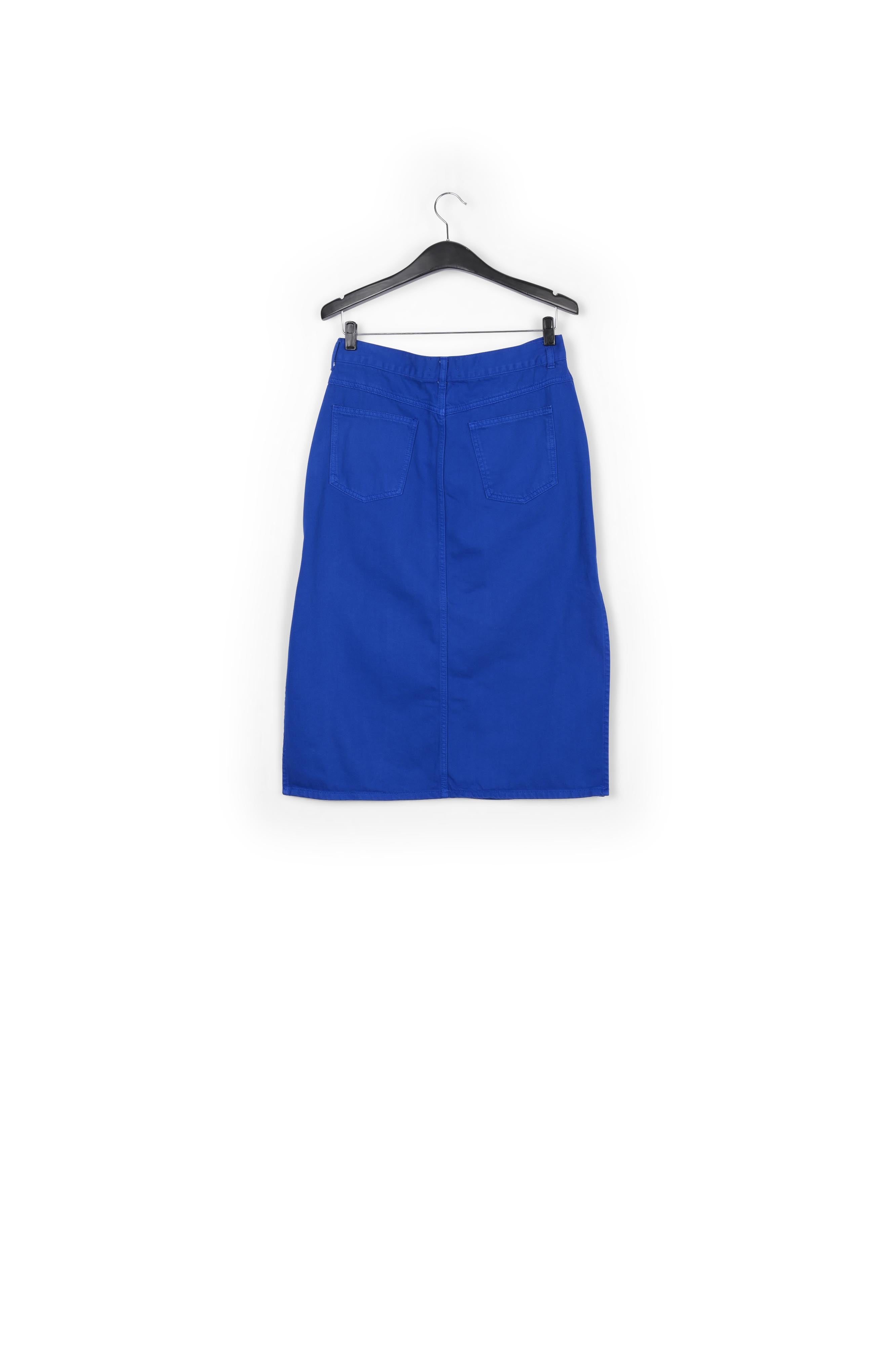 Blue high-waisted pencil skirt RE—SSENTIEL | Essentiel second hand