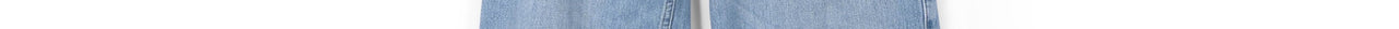 Distressed straight-leg blue jeans Faume - seconde main