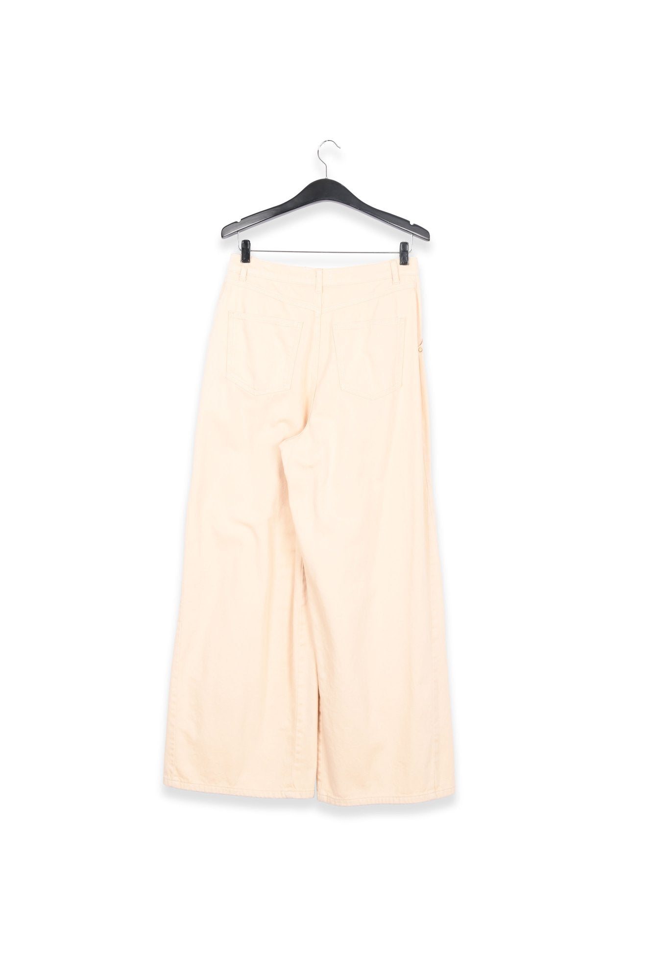 Ecru jeans met wijde pijpen RE—SSENTIEL | Essentiel second hand