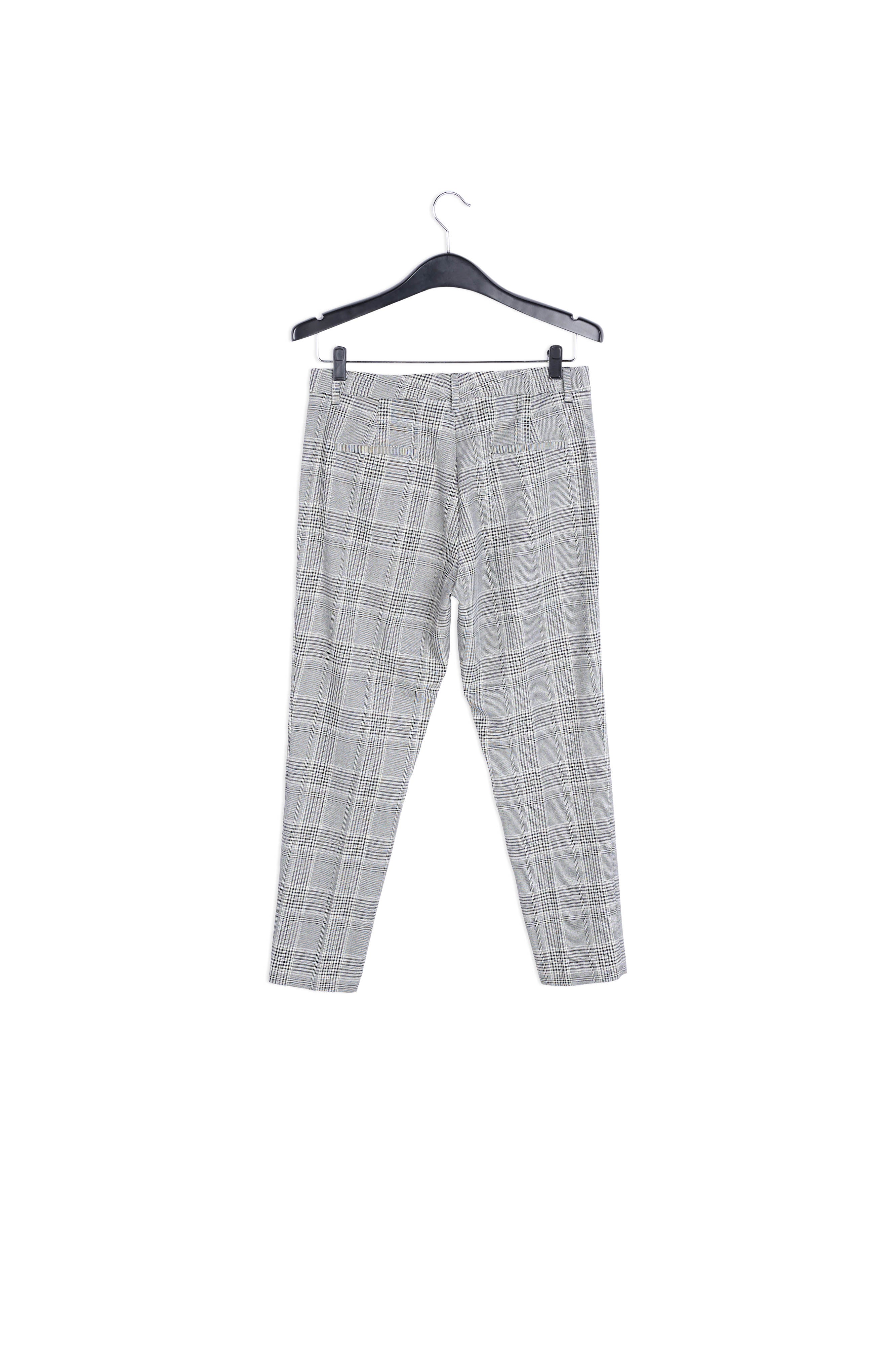 Geruite 7/8ste broek RE—SSENTIEL | Essentiel second hand