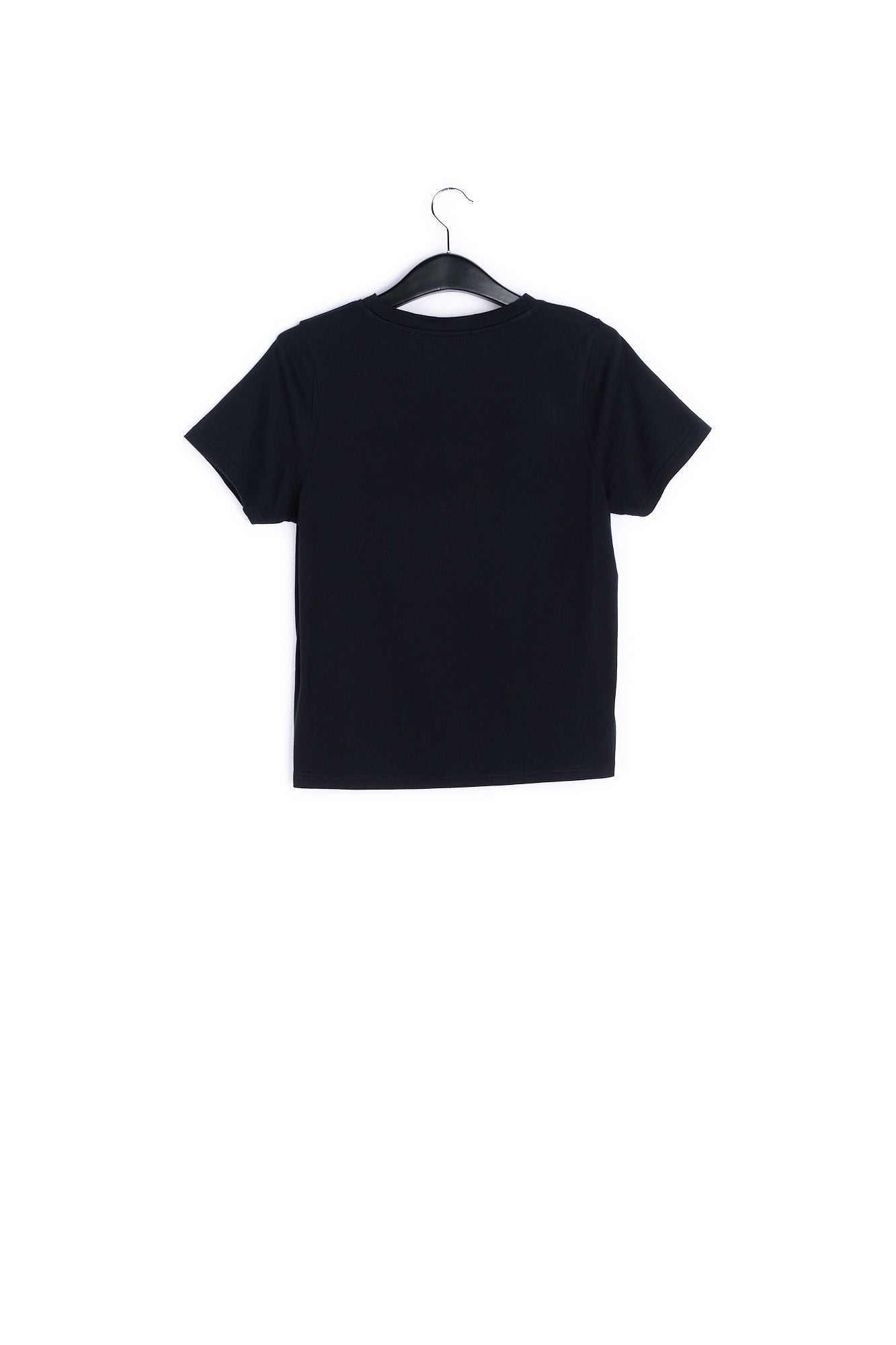 Black cotton-jersey 'sex shooter' t-shirt RE—SSENTIEL | Essentiel second hand