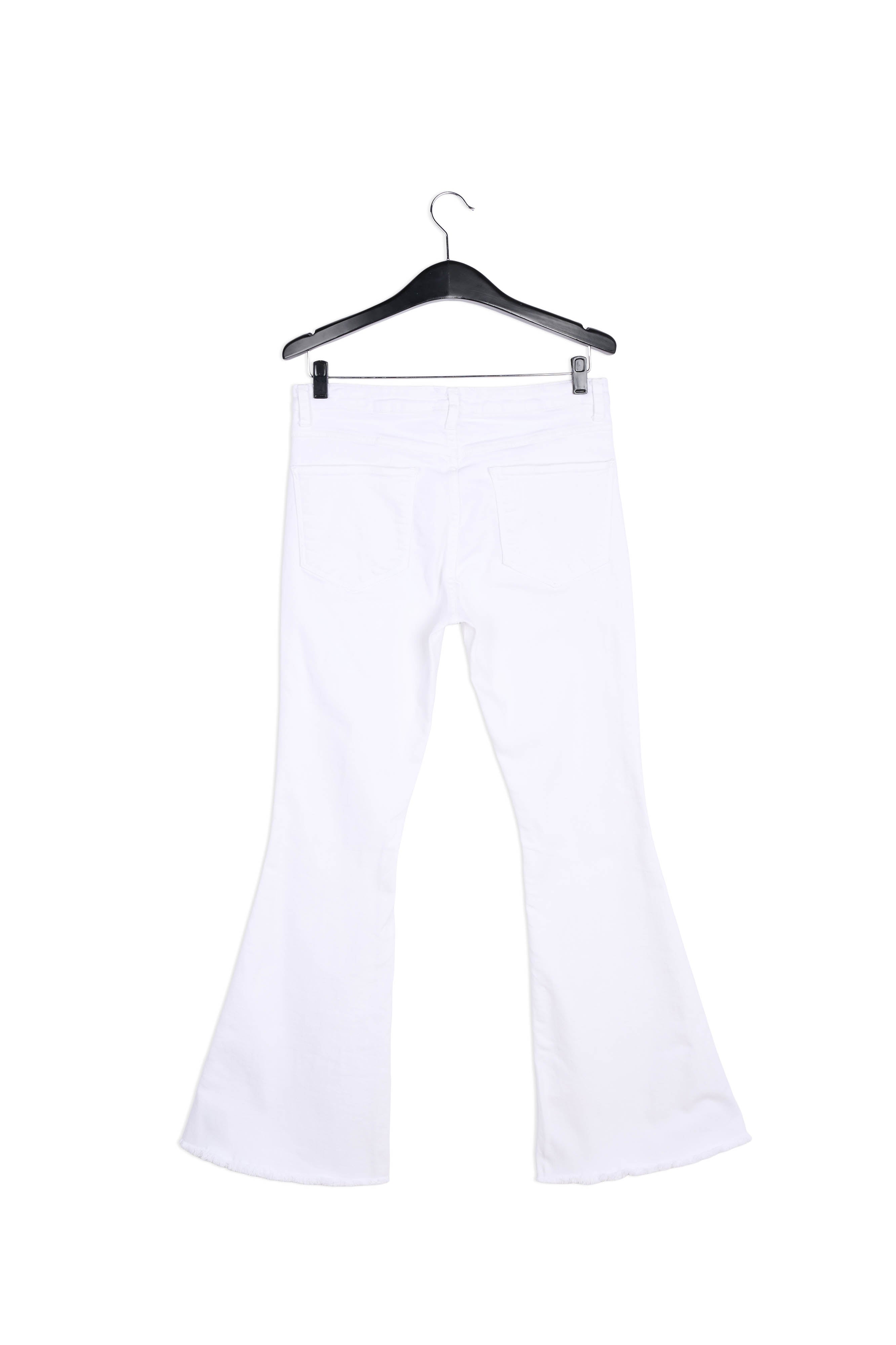 White high-rise flared jeans RE—SSENTIEL | Essentiel second hand