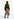 Cardigan en tricot vert pin aux manches volumineuses Faume - seconde main