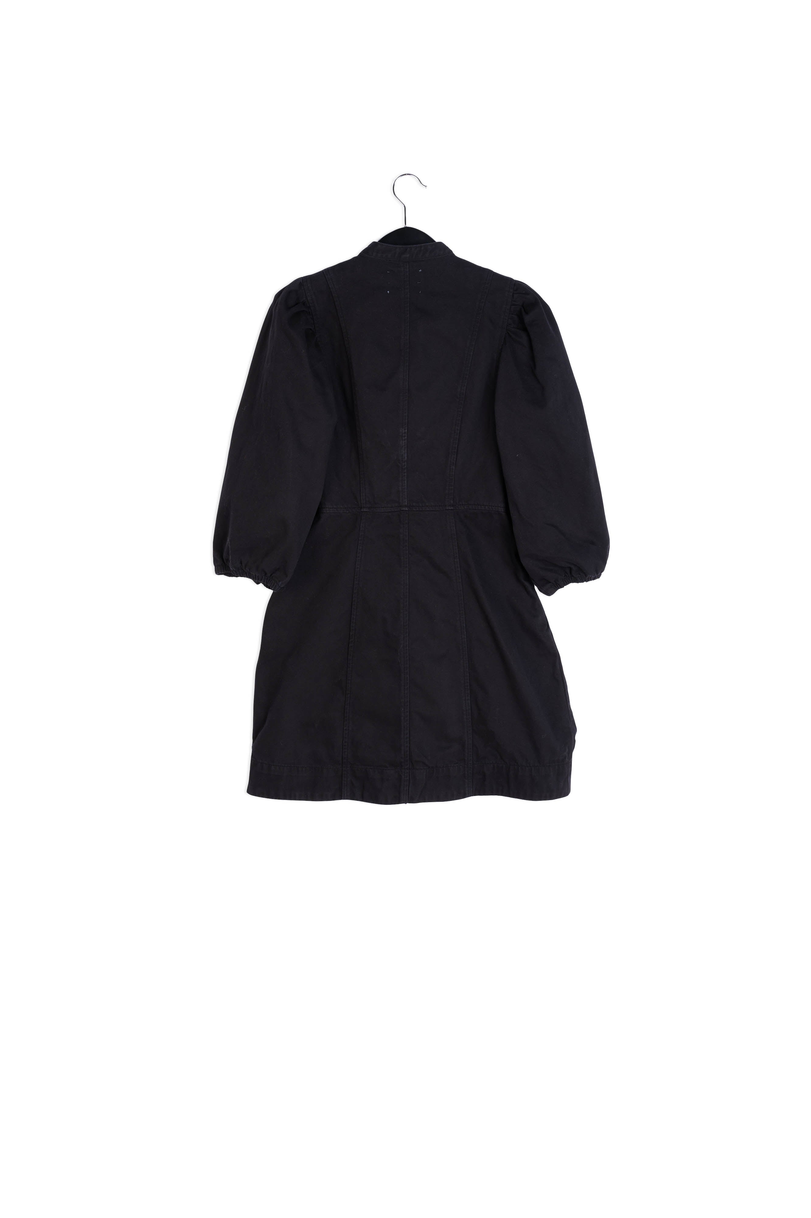 Black denim mini dress RE—SSENTIEL | Essentiel second hand