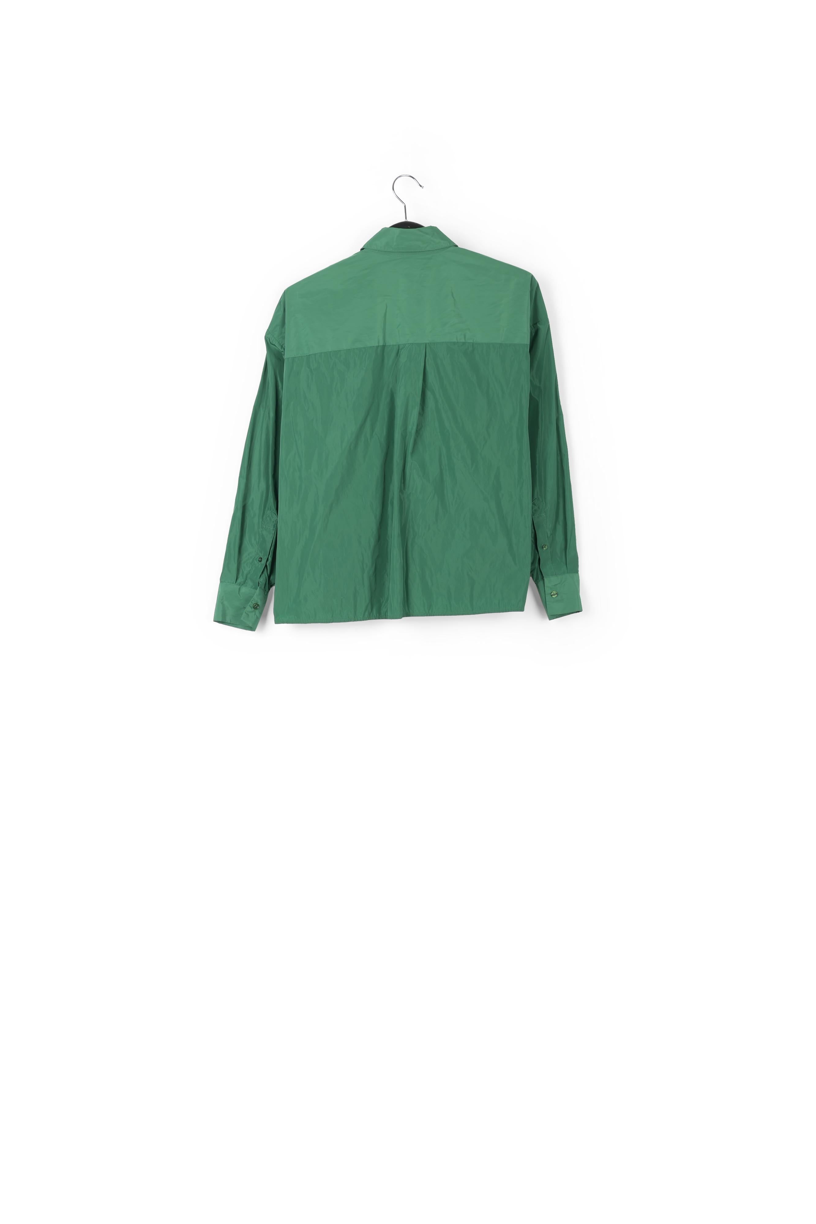 Green oversized shirt RE—SSENTIEL | Essentiel second hand