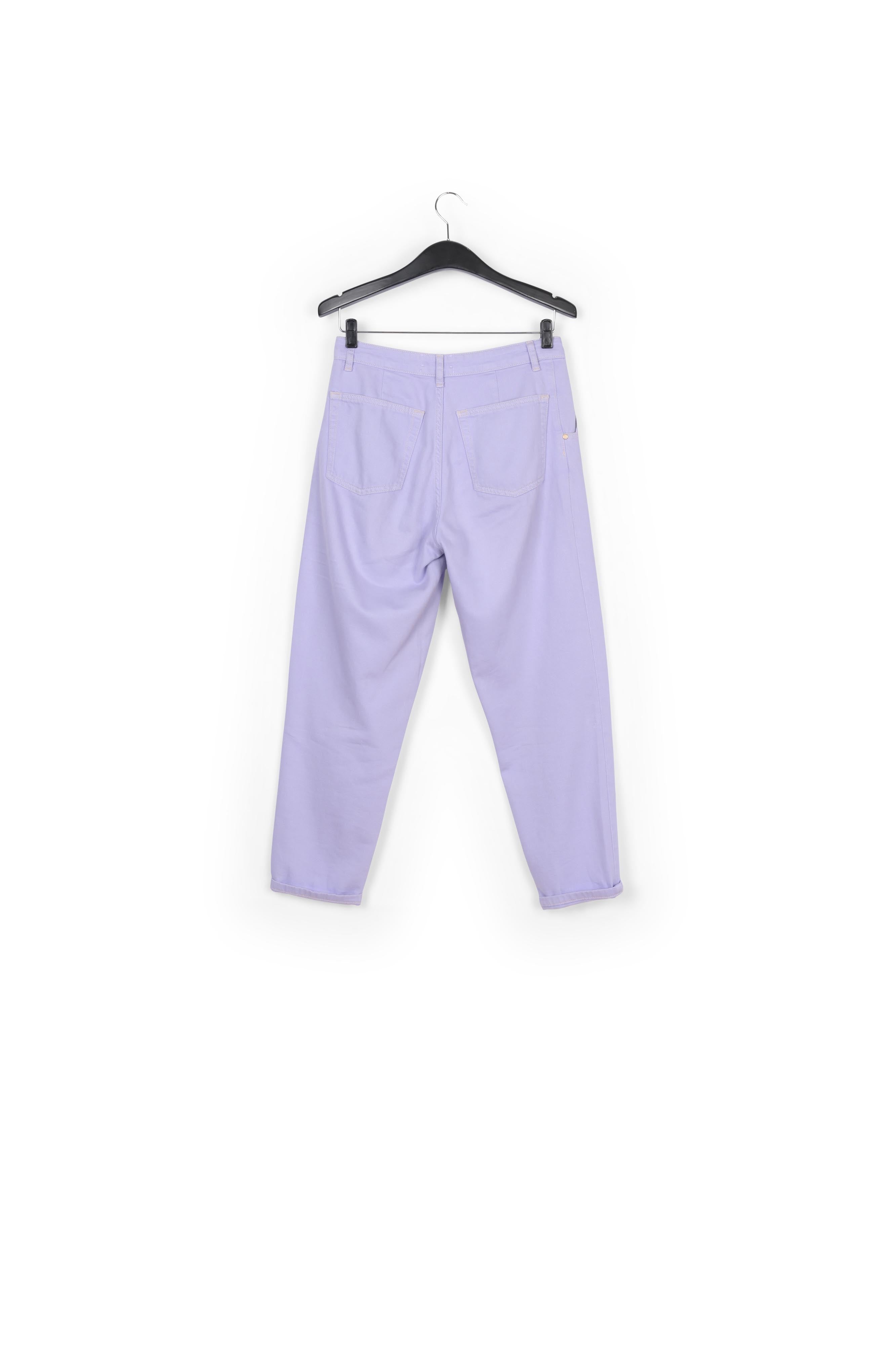 Jean fuselé écru à taille haute RE—SSENTIEL | Essentiel second hand