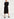 Black high-waisted pencil skirt Faume - seconde main