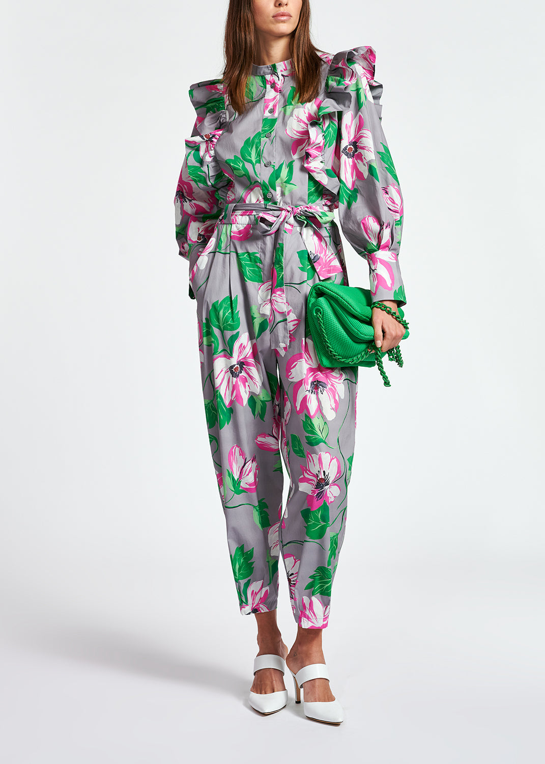 Ruggle sleeve jumpsuit RE—SSENTIEL | Essentiel second hand