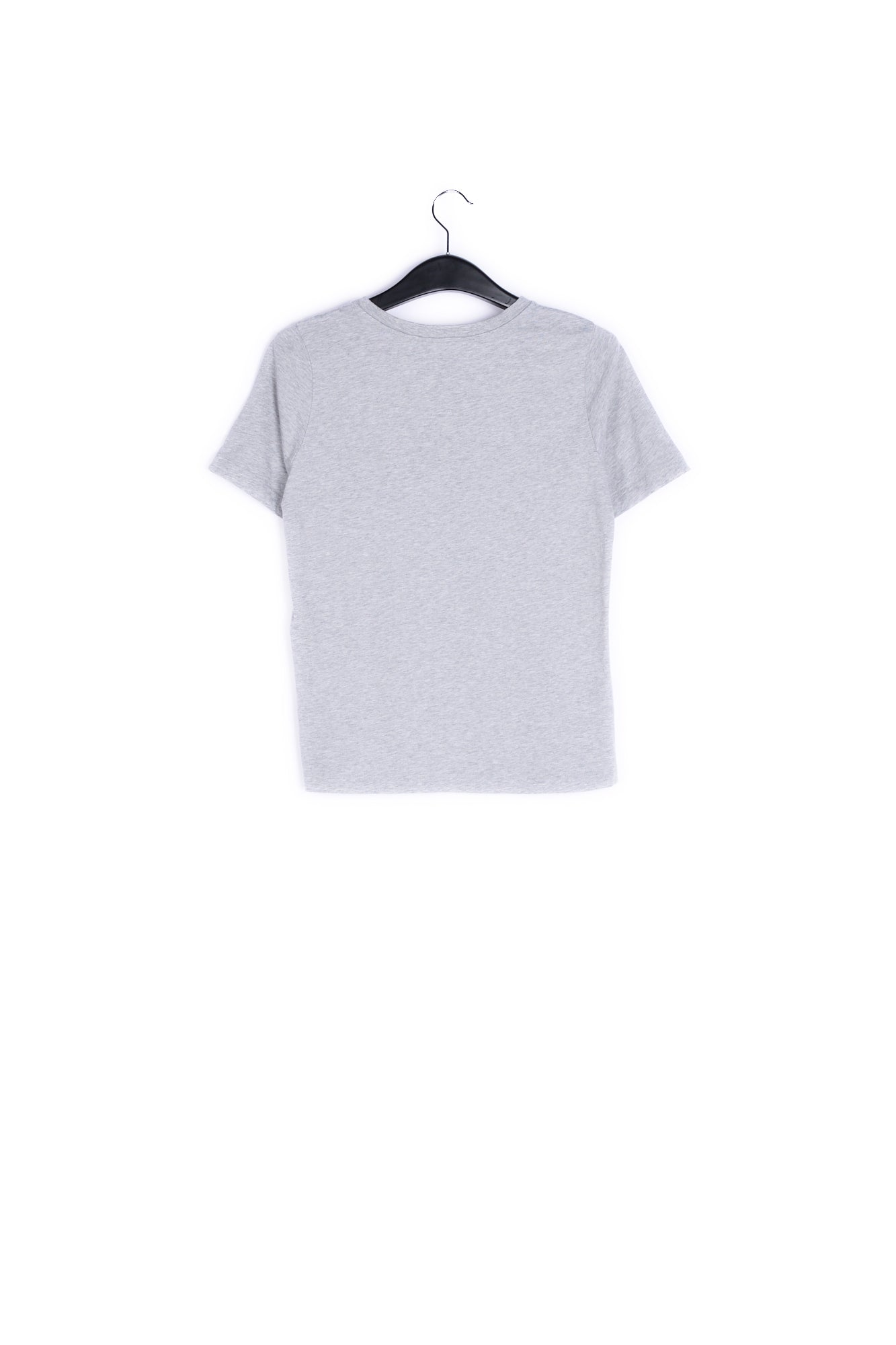 Light grey printed cotton T-shirt RE—SSENTIEL | Essentiel second hand