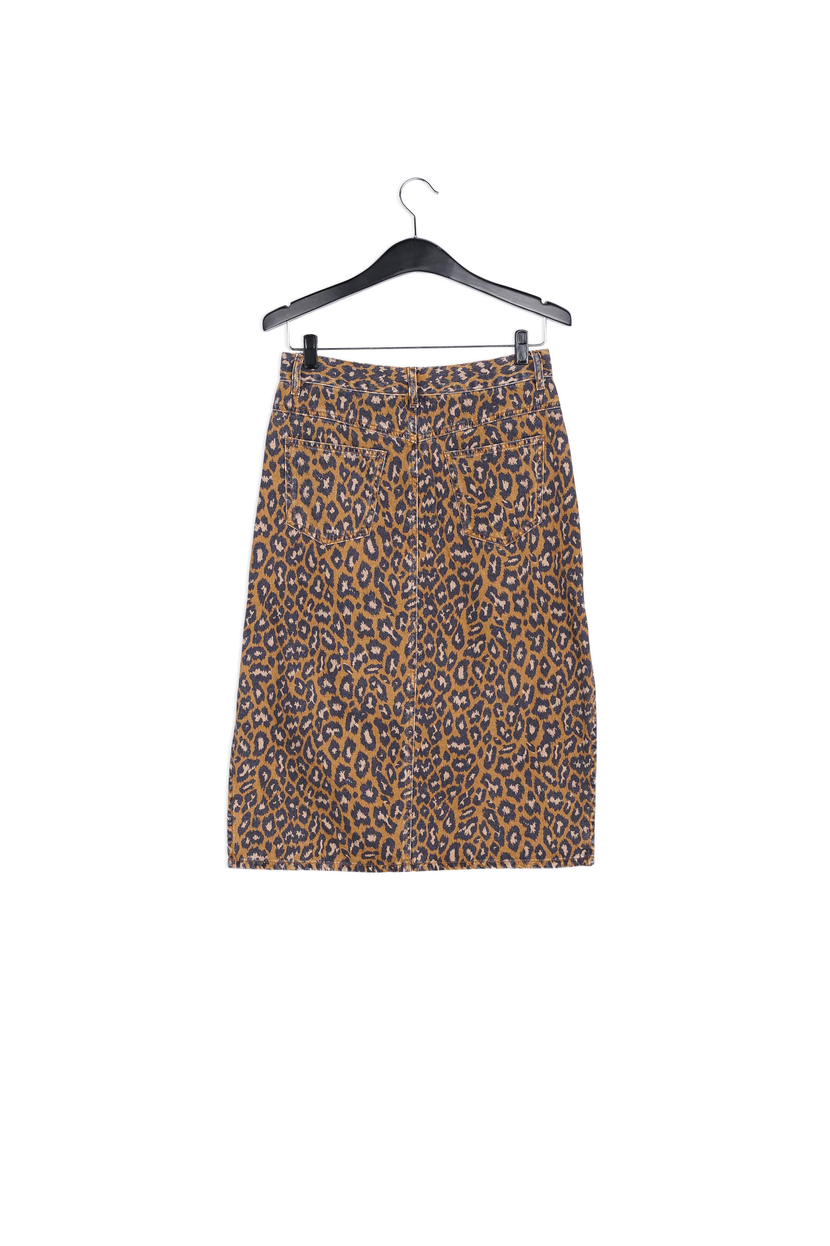 Midikokerrok met luipaardprint RE—SSENTIEL | Essentiel second hand