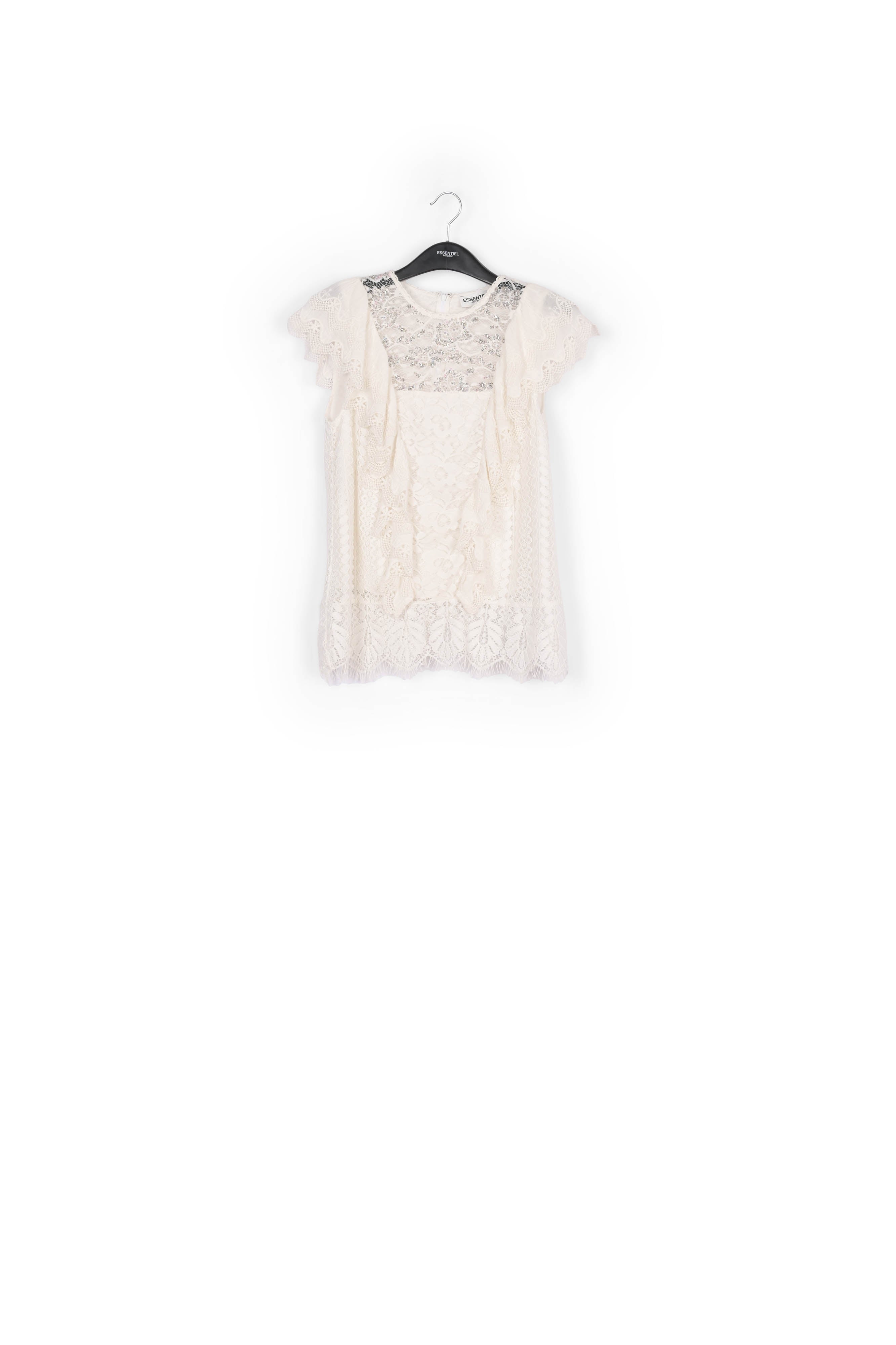 Lace patchwork top RE—SSENTIEL | Essentiel second hand