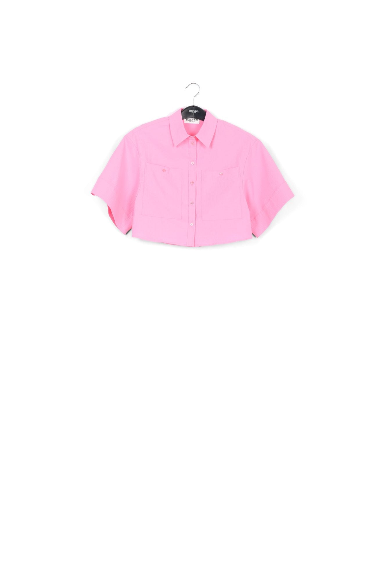 Pink cropped shirt RE—SSENTIEL | Essentiel second hand