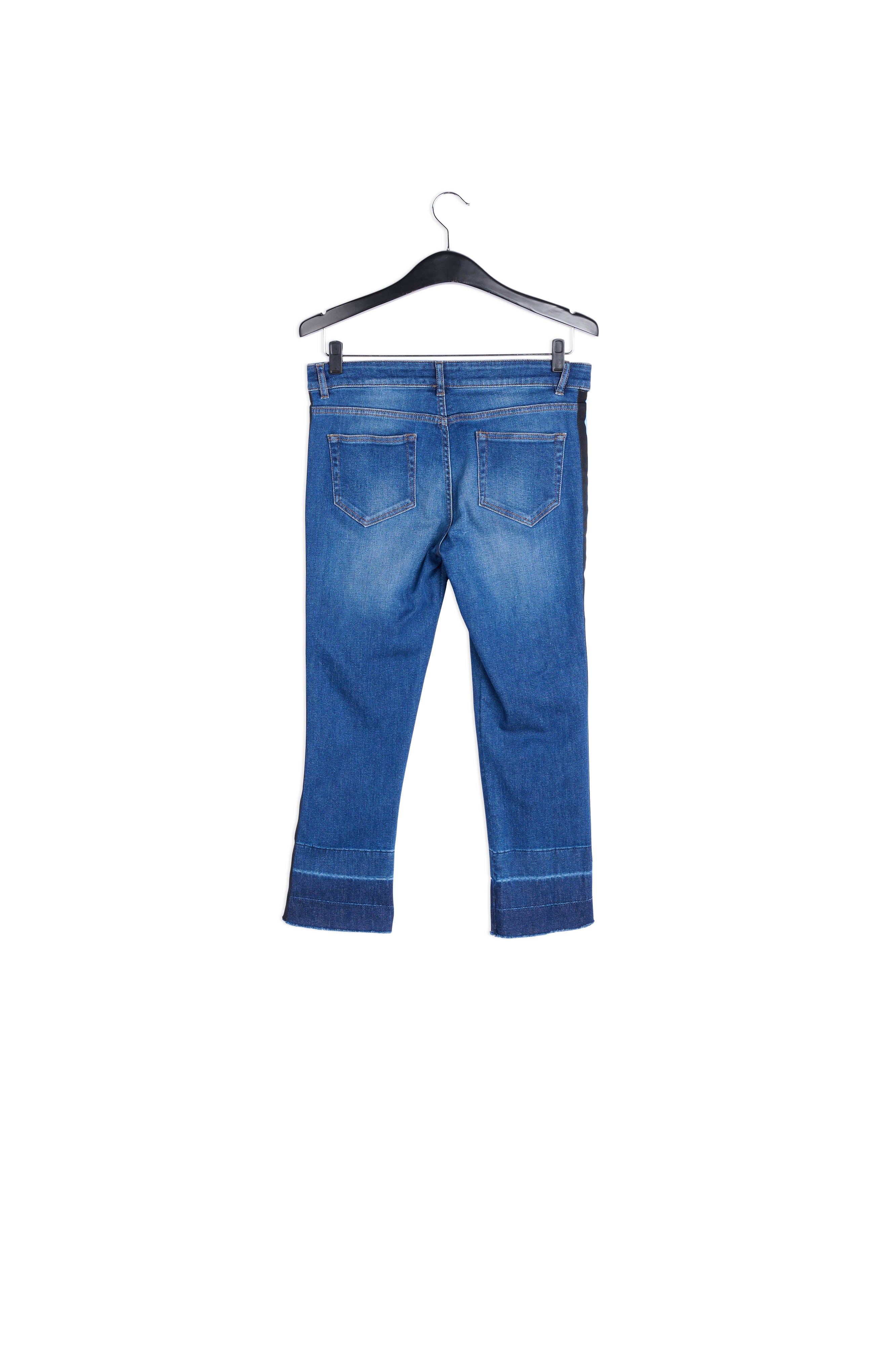 Jeans met rechte pijpen en band RE—SSENTIEL | Essentiel second hand