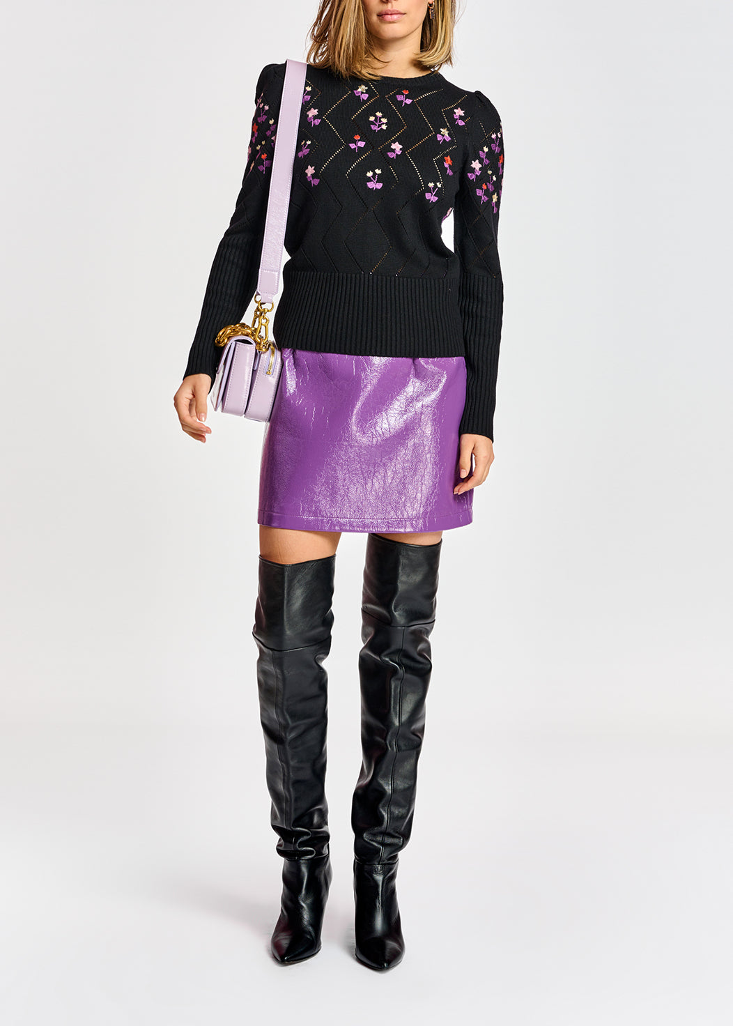 Aubepine sweater with flowers RE—SSENTIEL | Essentiel second hand