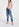 Loose-fit distressed blue jeans Faume - seconde main