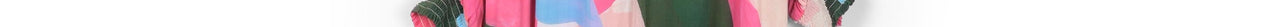 Light pink, pink and blue maxi-dress with graphic print Faume - seconde main