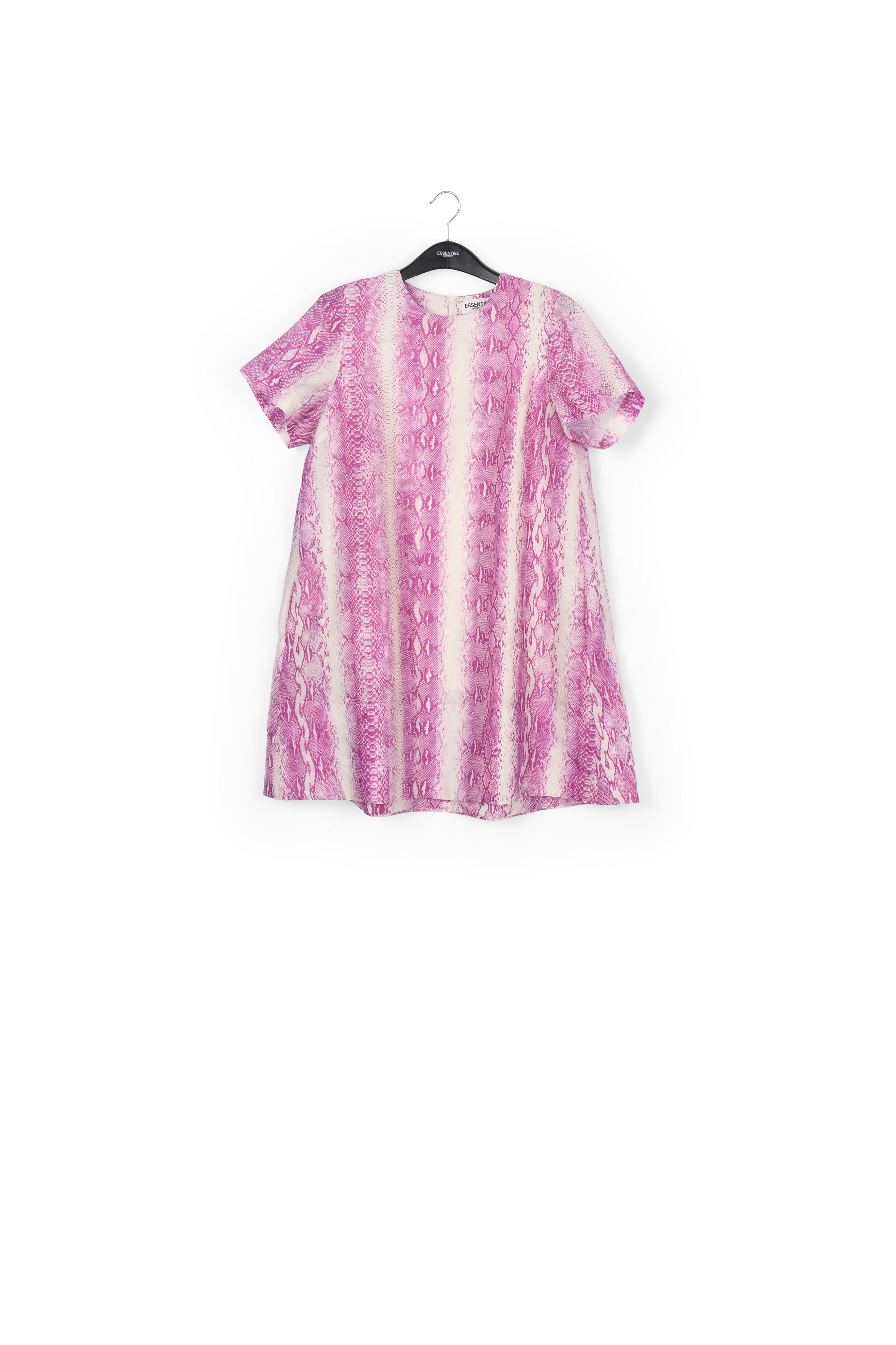 Mini-robe à imprimé serpent blanc et violet RE—SSENTIEL | Essentiel second hand