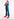 Blue cotton-stretch flared-fit jeans Faume - seconde main