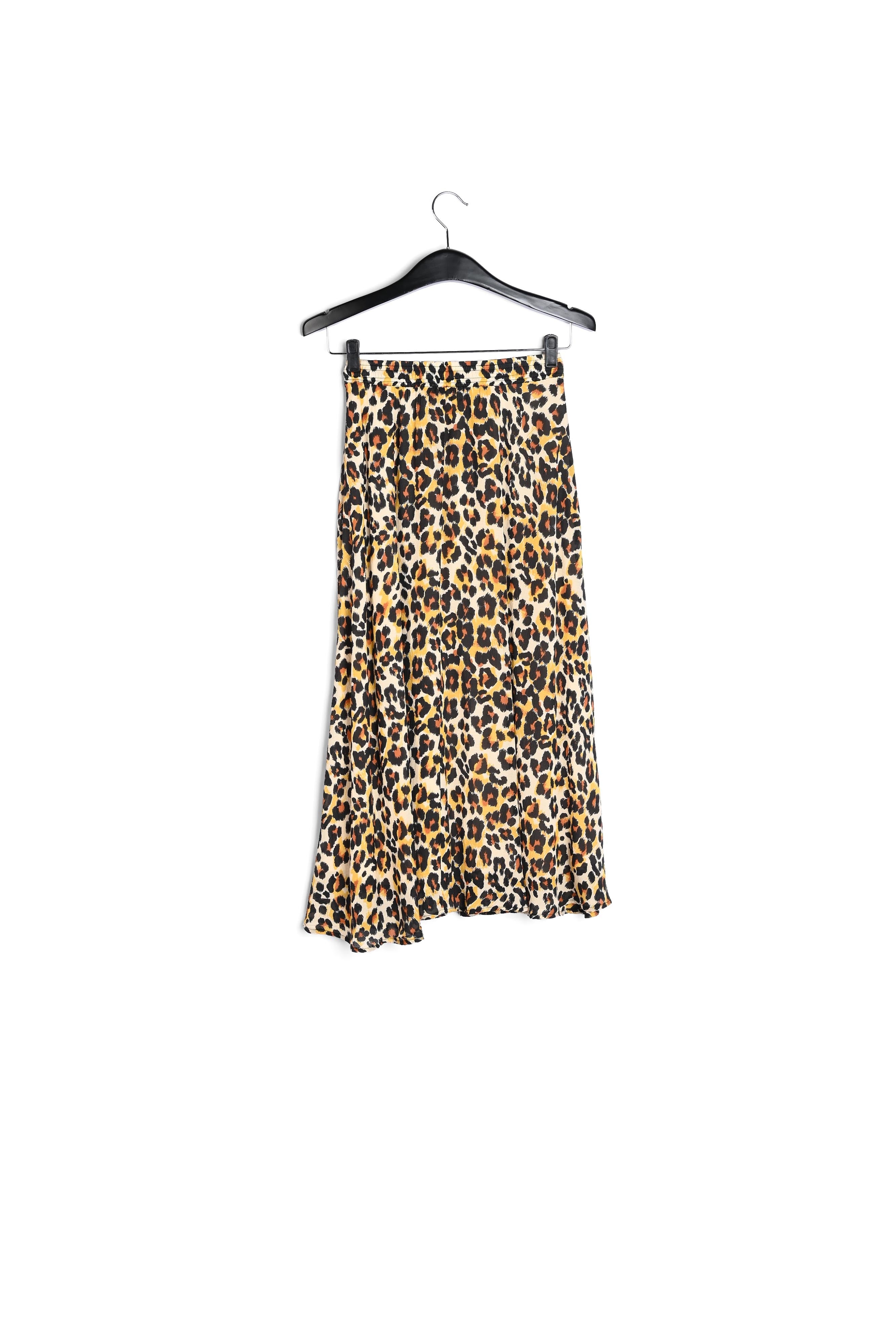 Jupe midi à imprimé léopard RE—SSENTIEL | Essentiel second hand