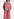 Cardigan met blauwe en rode luipaardprint Faume - seconde main