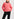 Pink ribbed mohair-blend sweater Faume - seconde main