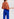 Blue tailored trousers Faume - seconde main