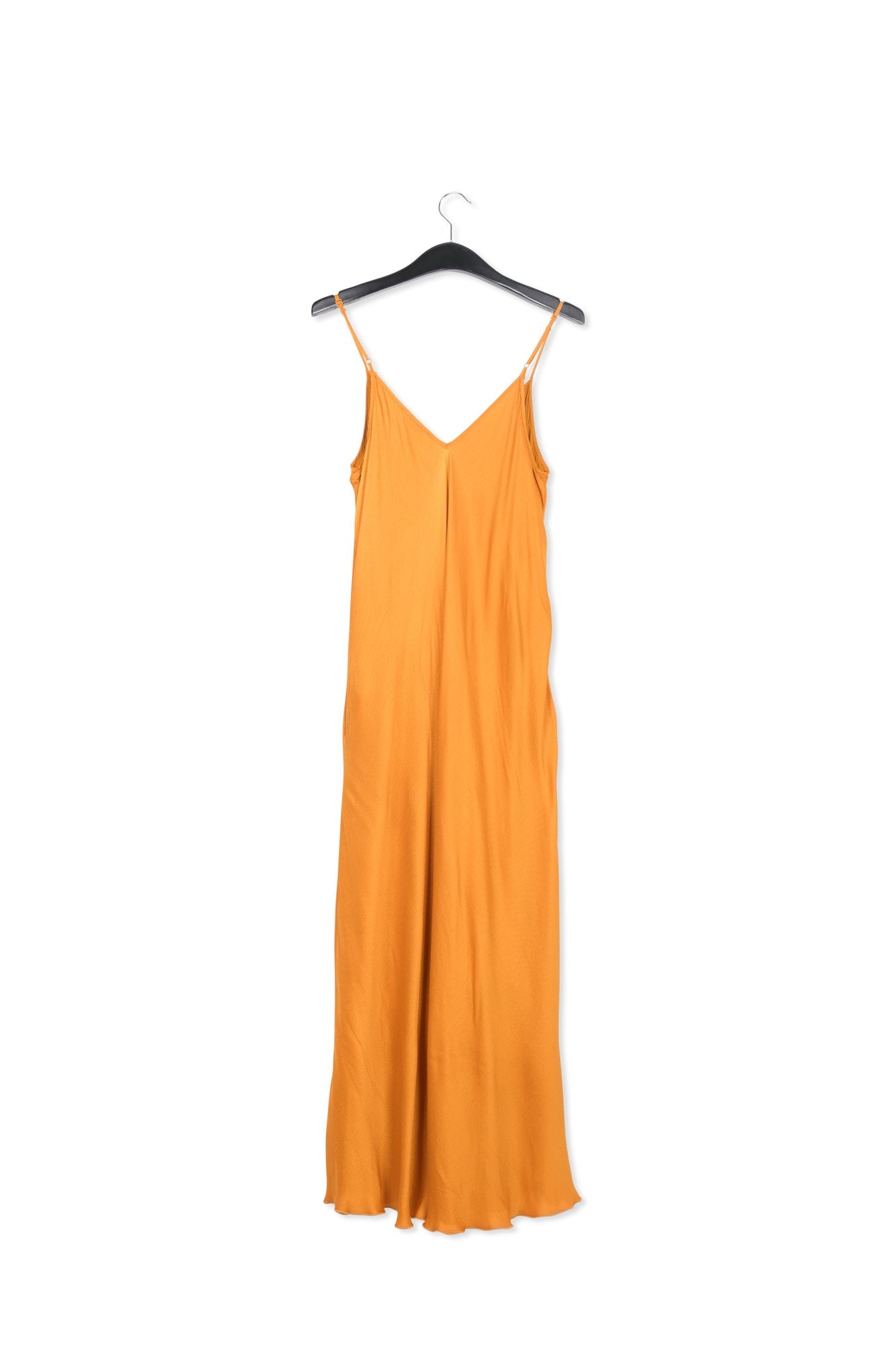 Ochre v-neck midi dress RE—SSENTIEL | Essentiel second hand
