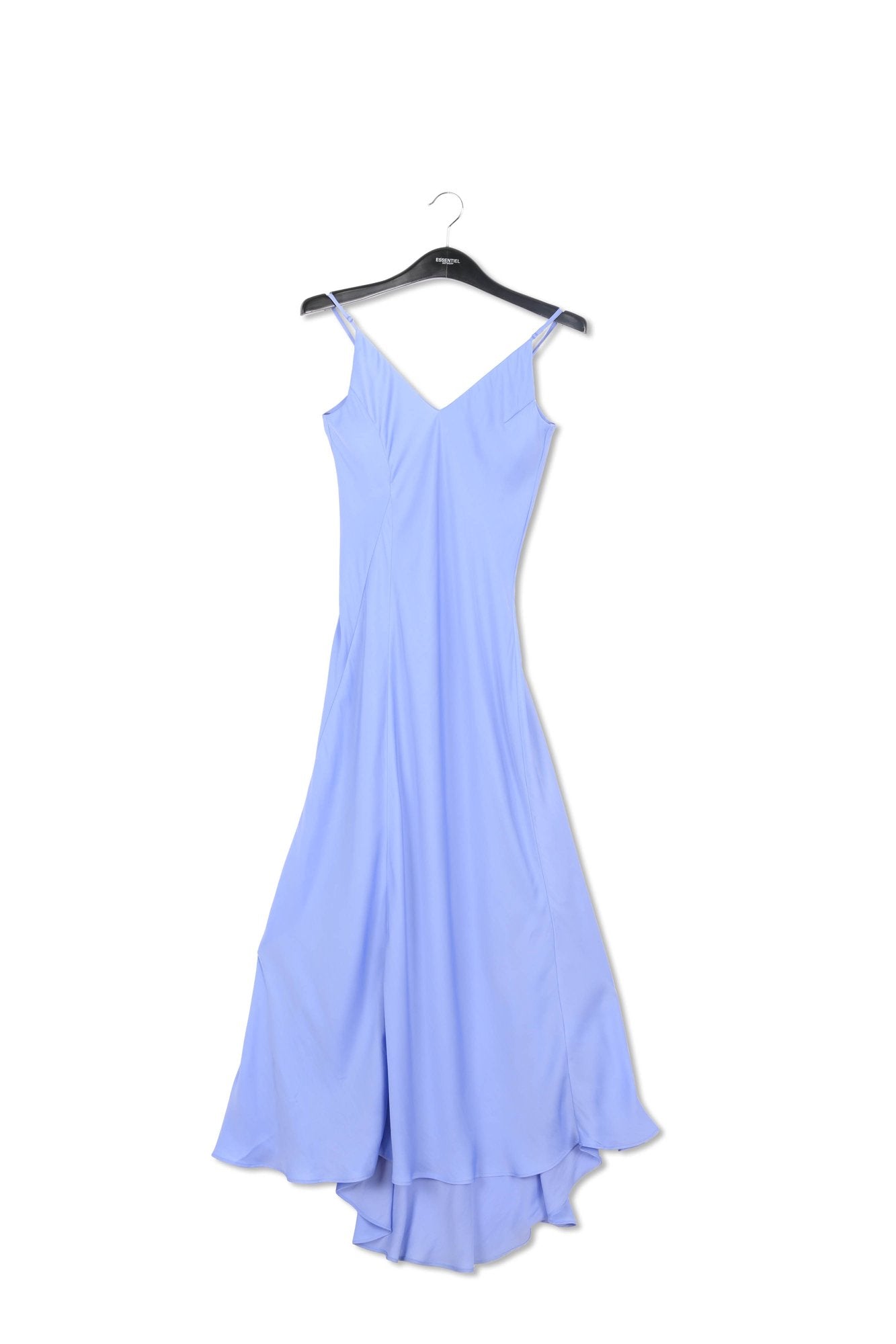 Peach maxi-length slip dress RE—SSENTIEL | Essentiel second hand