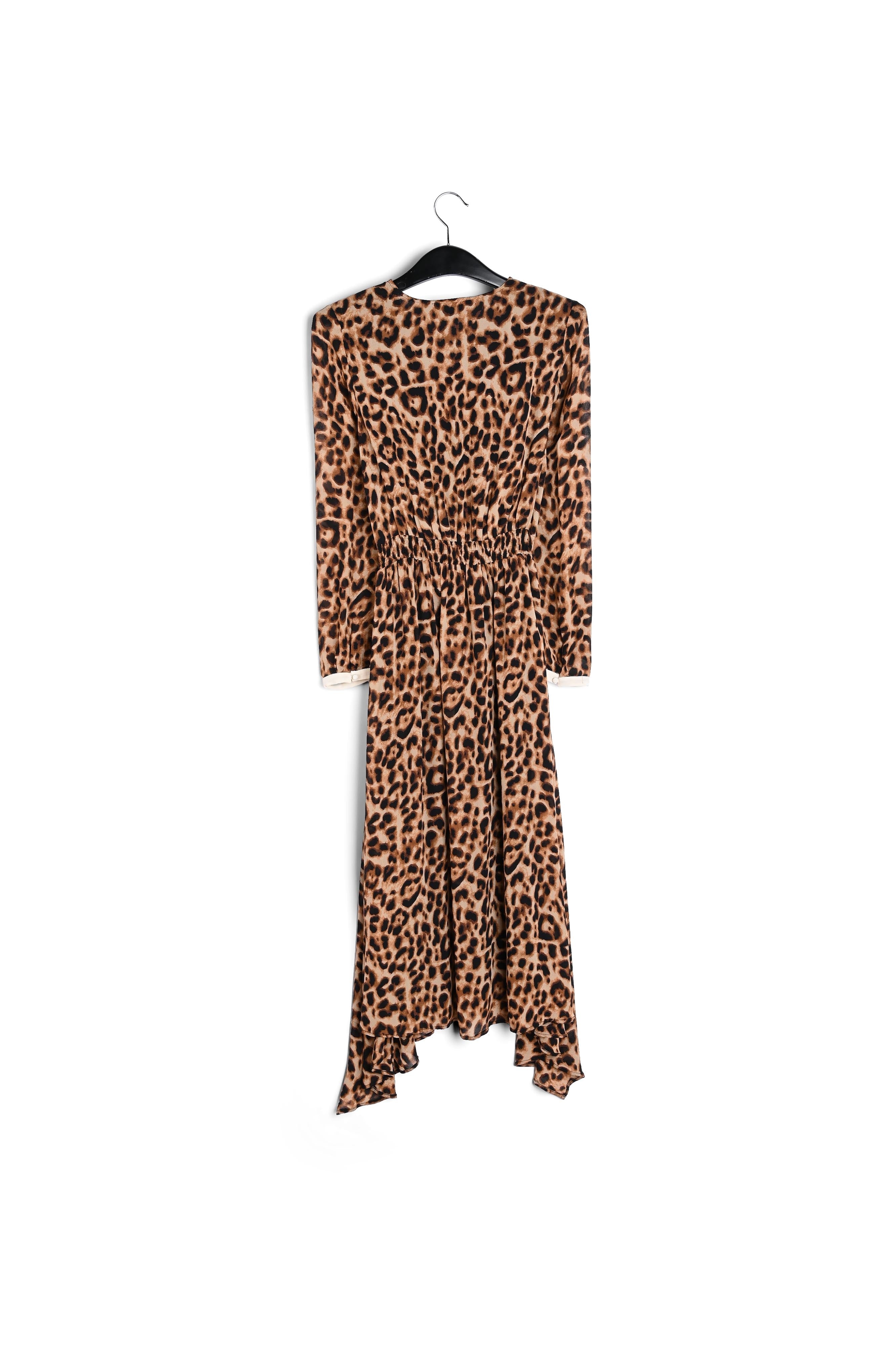 Midi-jurk met oneven zoom RE—SSENTIEL | Essentiel second hand