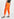 Orange high-waisted loose-fit jeans Faume - seconde main