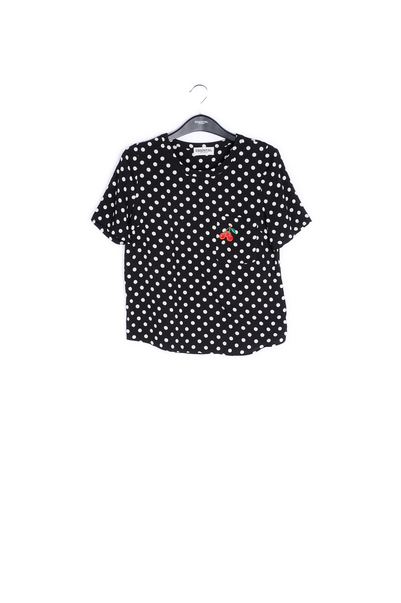 Polkadot summer top in viscose RE—SSENTIEL | Essentiel second hand
