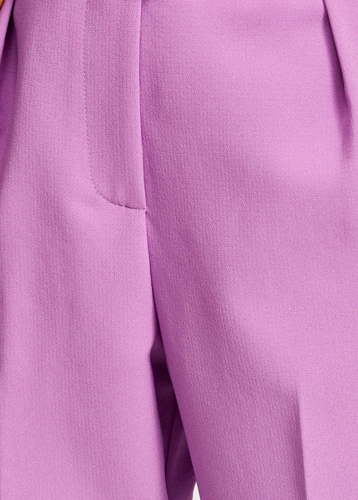 Purple classic tailored trousers RE—SSENTIEL | Essentiel second hand