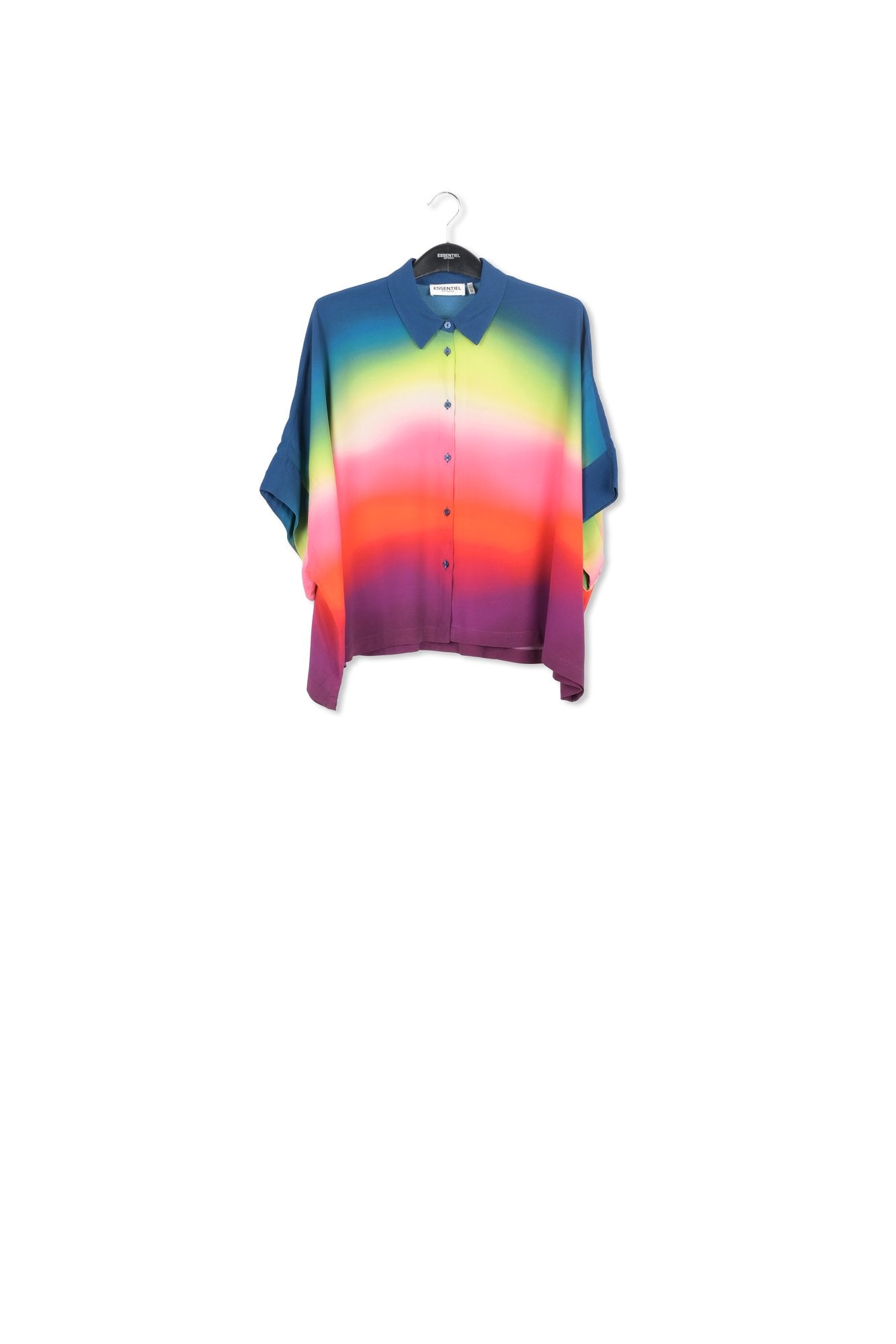 Chemise oversize à  dégradé multicolore RE—SSENTIEL | Essentiel second hand