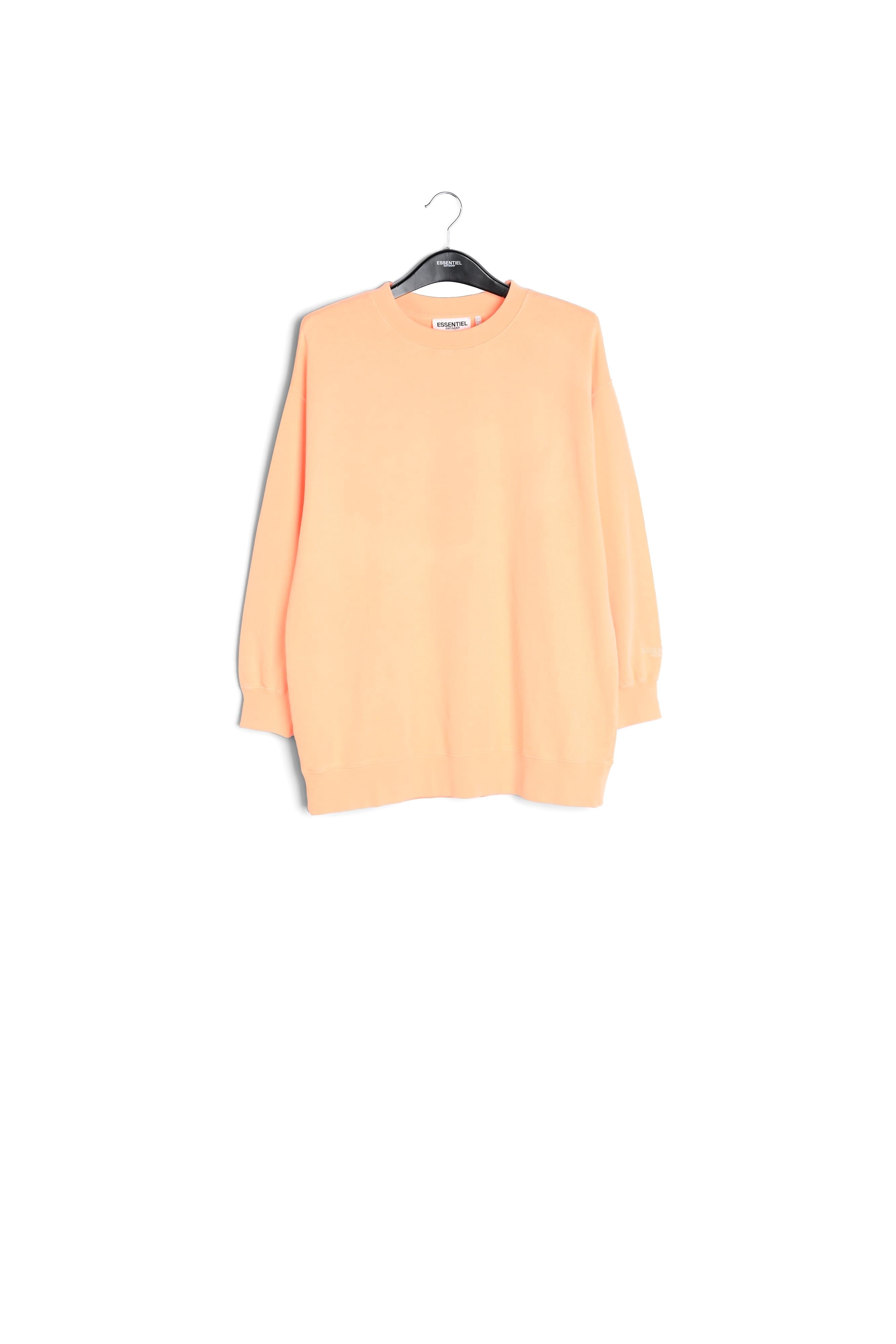 Neon orange oversized sweatshirt RE—SSENTIEL | Essentiel second hand