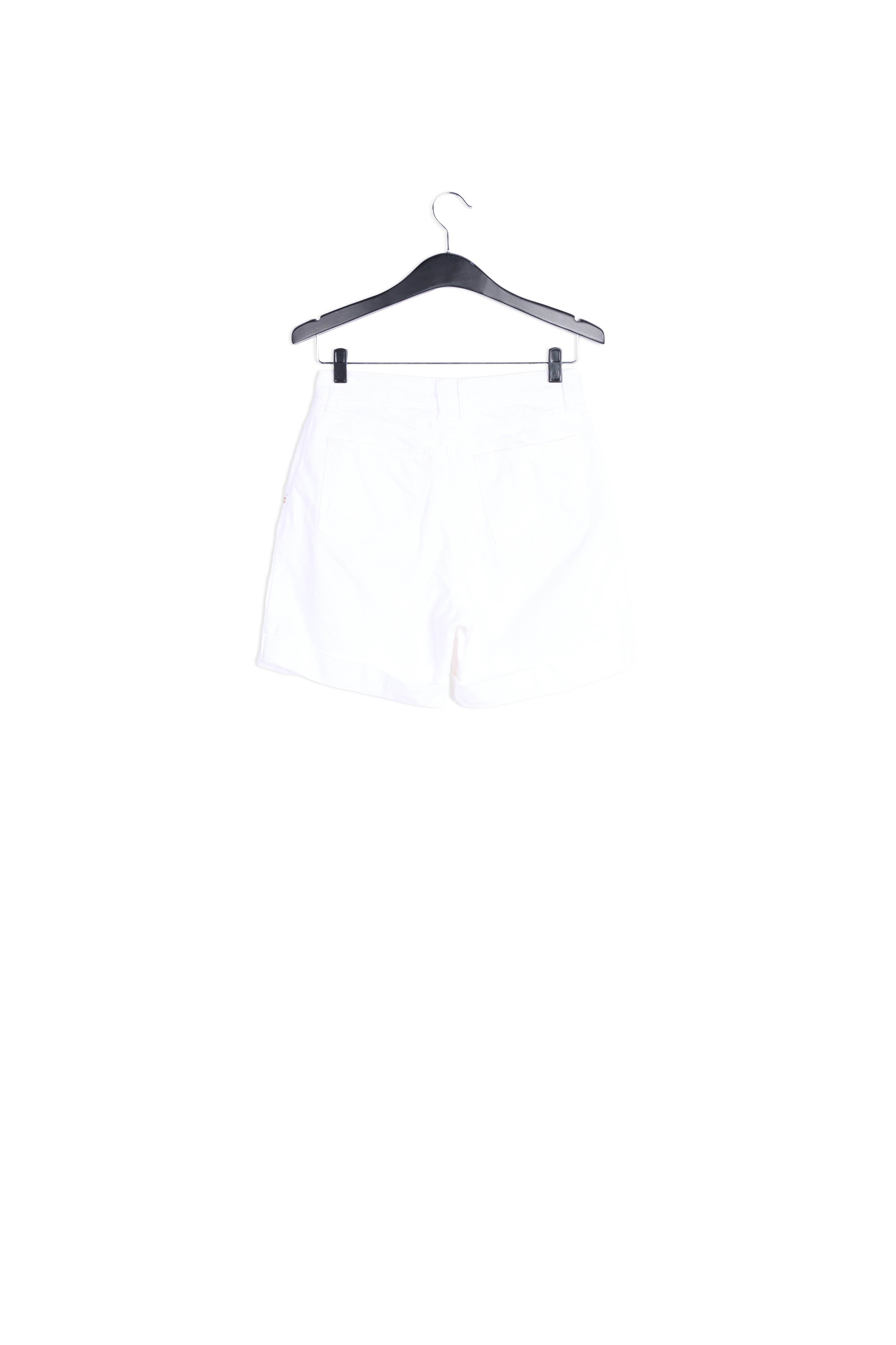 White denim boyfriend shorts RE—SSENTIEL | Essentiel second hand