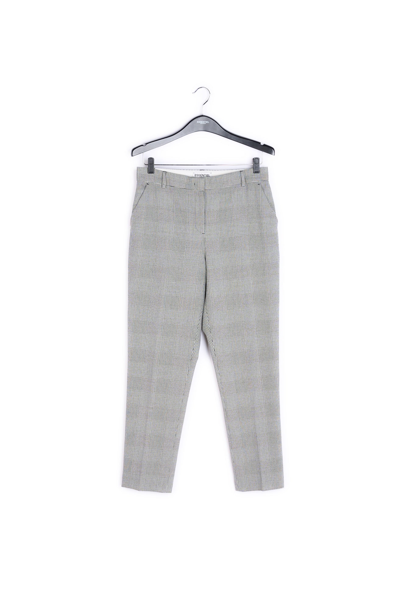 Black and white checked pants RE—SSENTIEL | Essentiel second hand