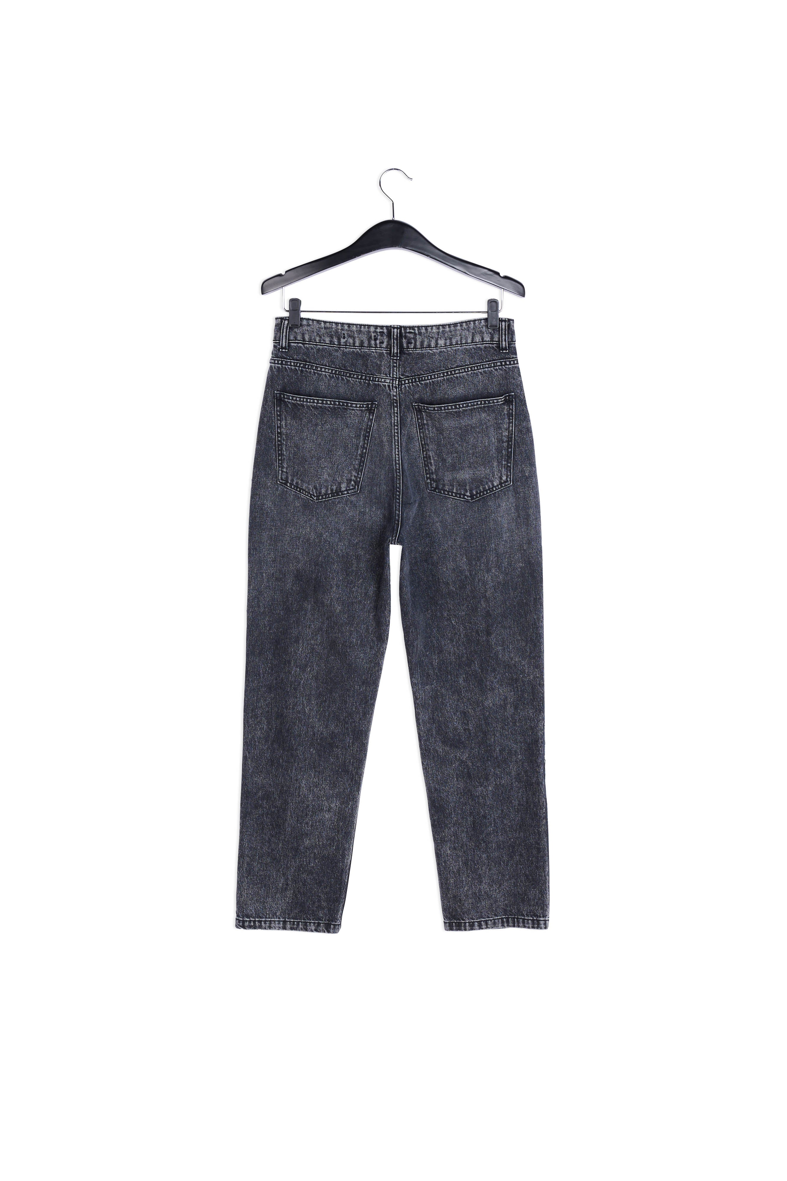 Dark grey straight leg jeans RE—SSENTIEL | Essentiel second hand